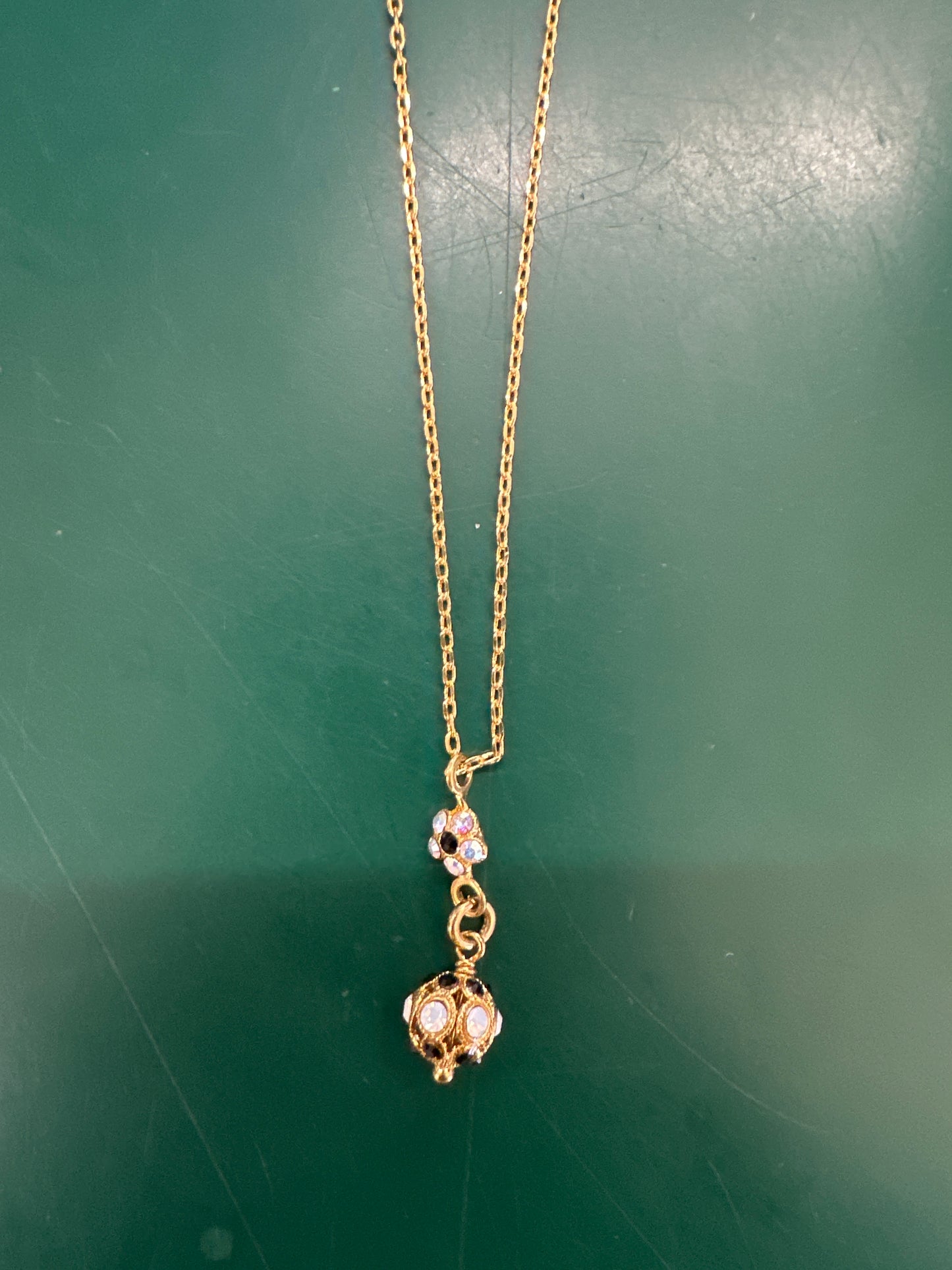 YG BLIZARD COLLECTION DROP NECKLACE