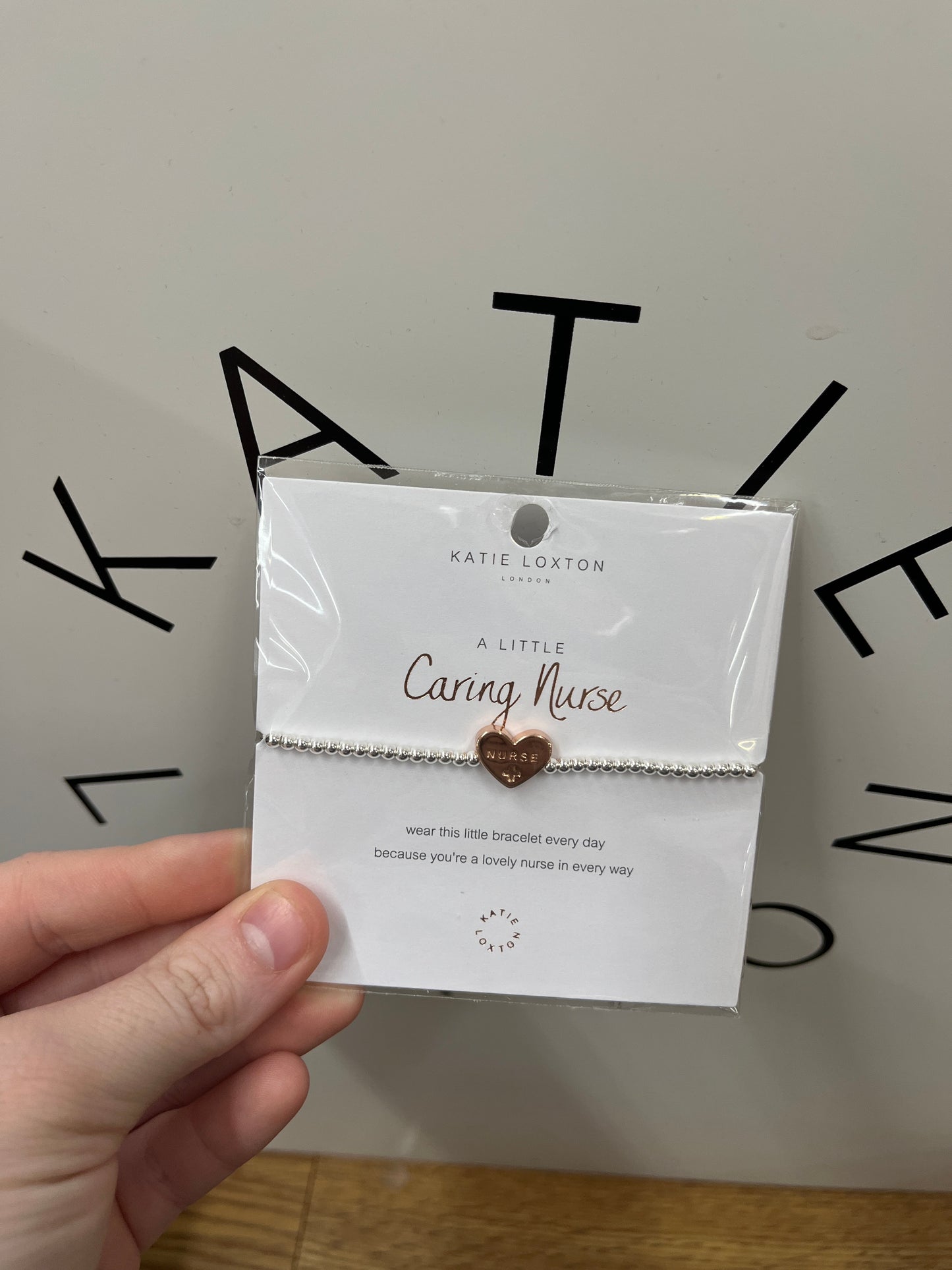 A LITTLE "CARING NURSE" BRACELET