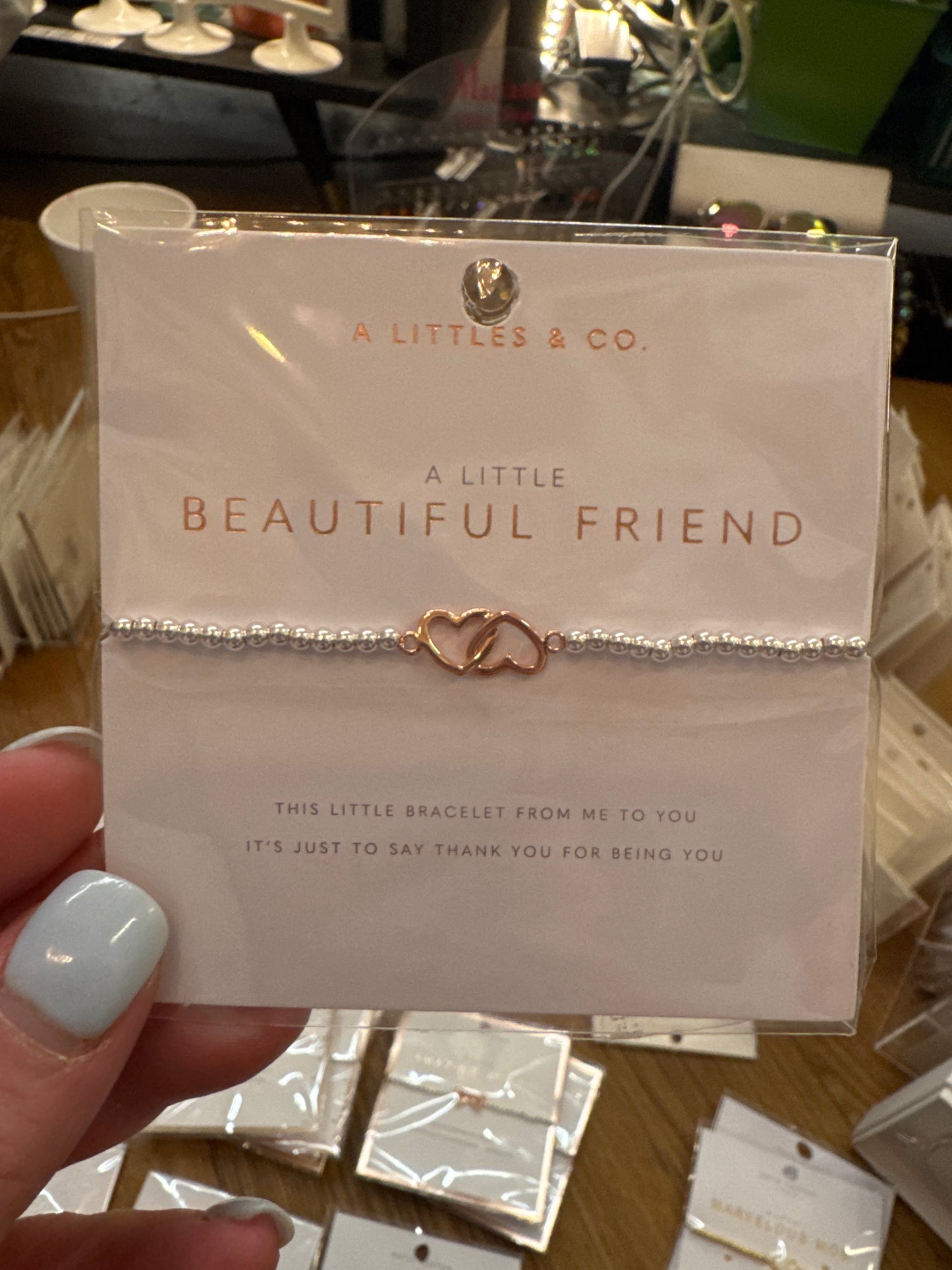 A LITTLE BRACELET - BEAUTIFUL FRIEND