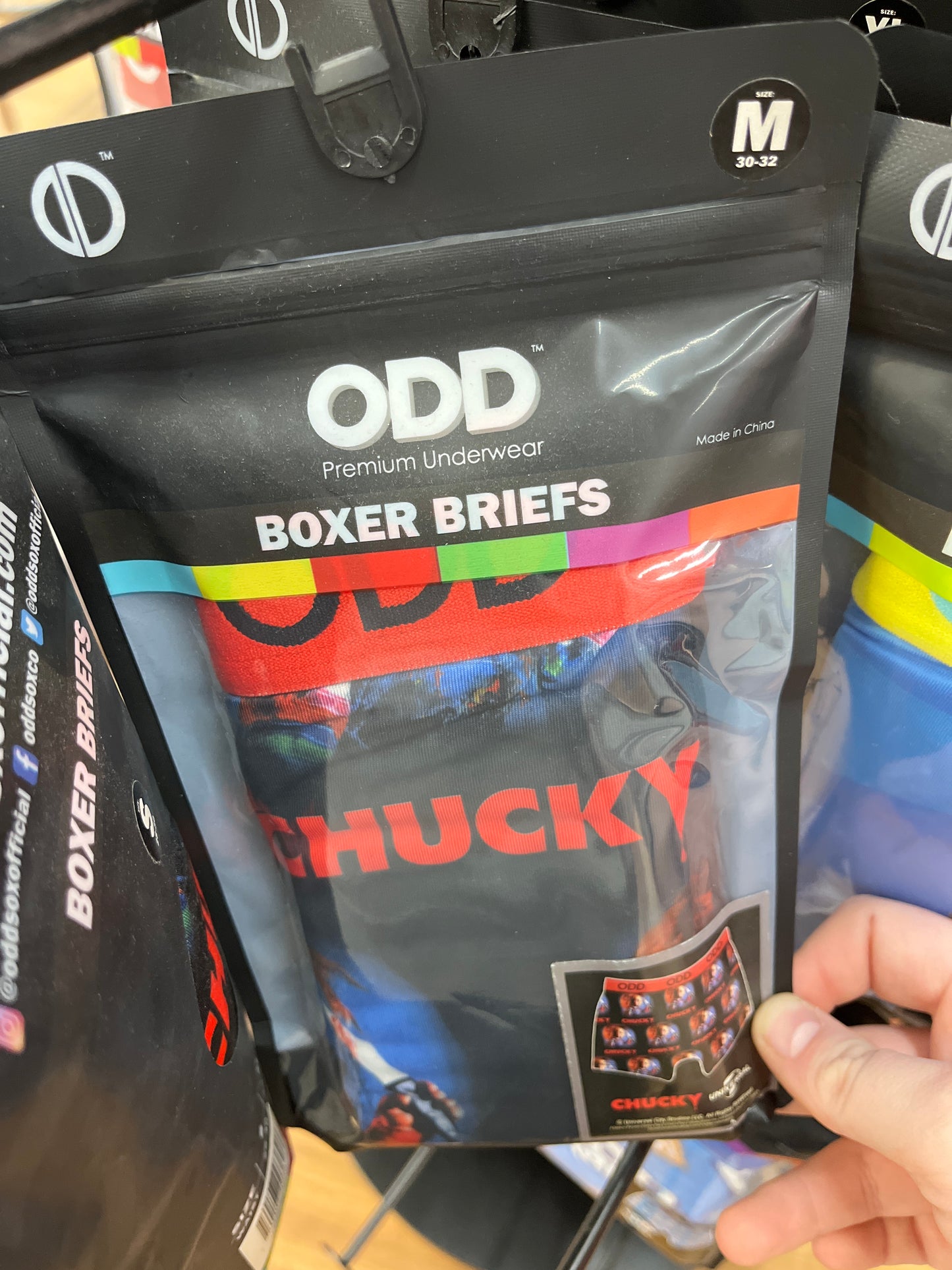 BOXER BRIEFS - CHUCKY KNIFE - M