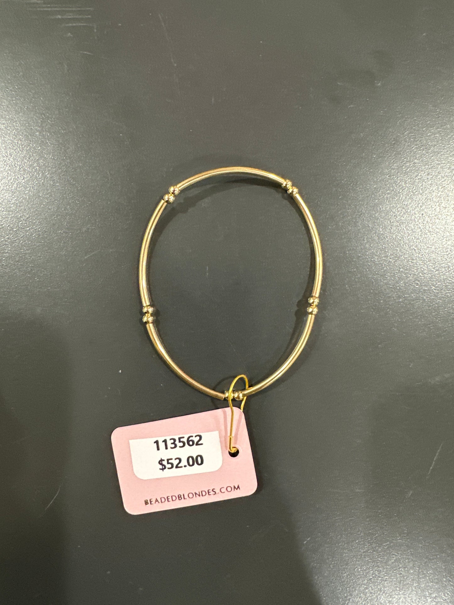 MOLLIE BAR BRACELET - 6.75"