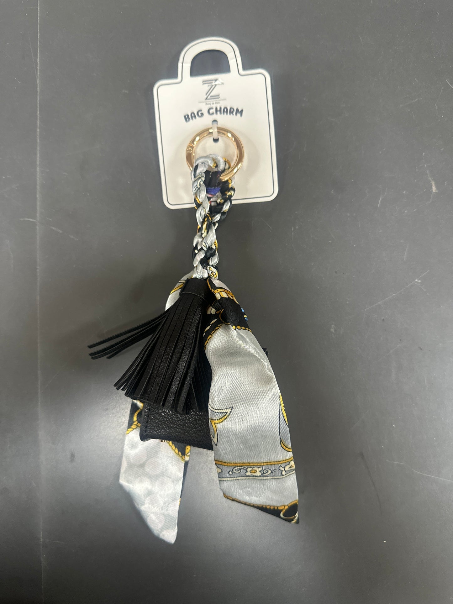 MINI BAG SCARF BAG CHARM