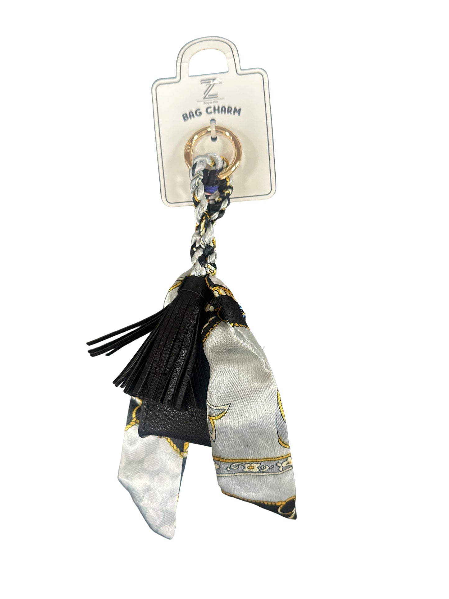MINI BAG SCARF BAG CHARM