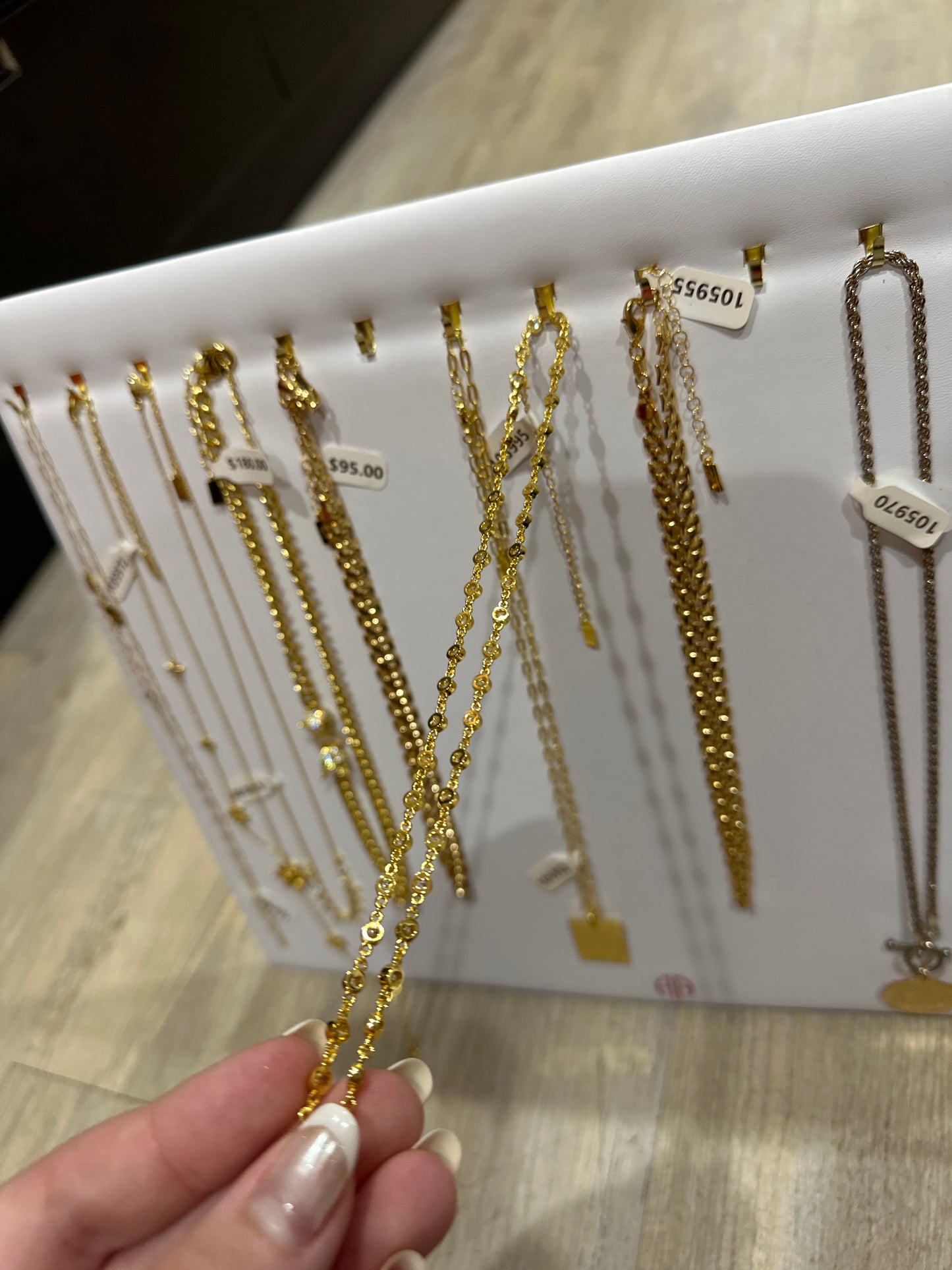 TIFFANY CHAIN - GOLD DIAMOND