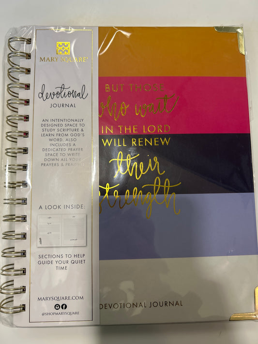 DEVOTIONAL JOURNAL-RENEW THEIR STRENGTH