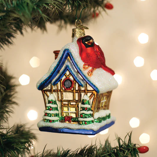 Cardinal Birdhouse