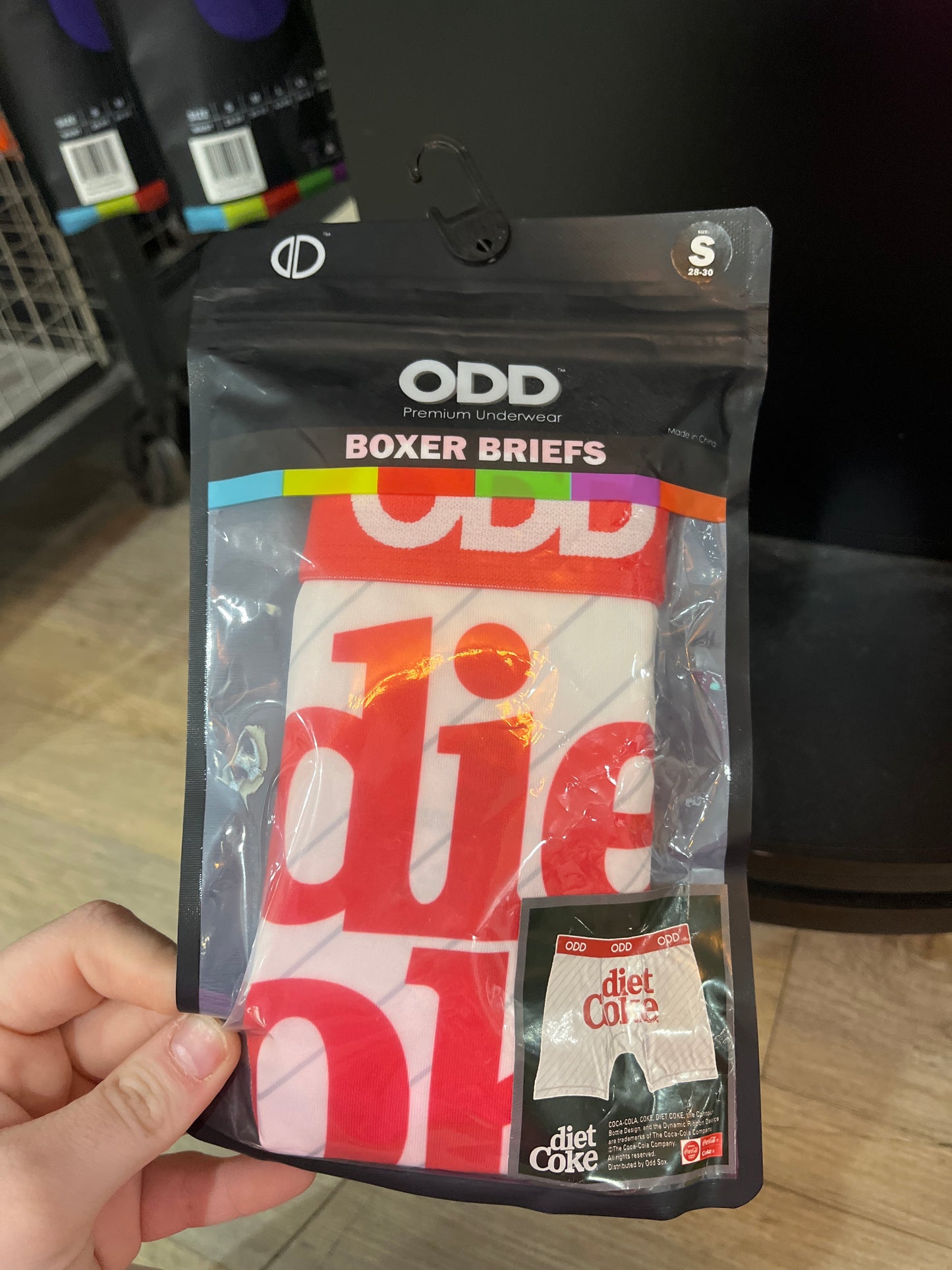 BOXER BRIEFS - DIET COKE - S