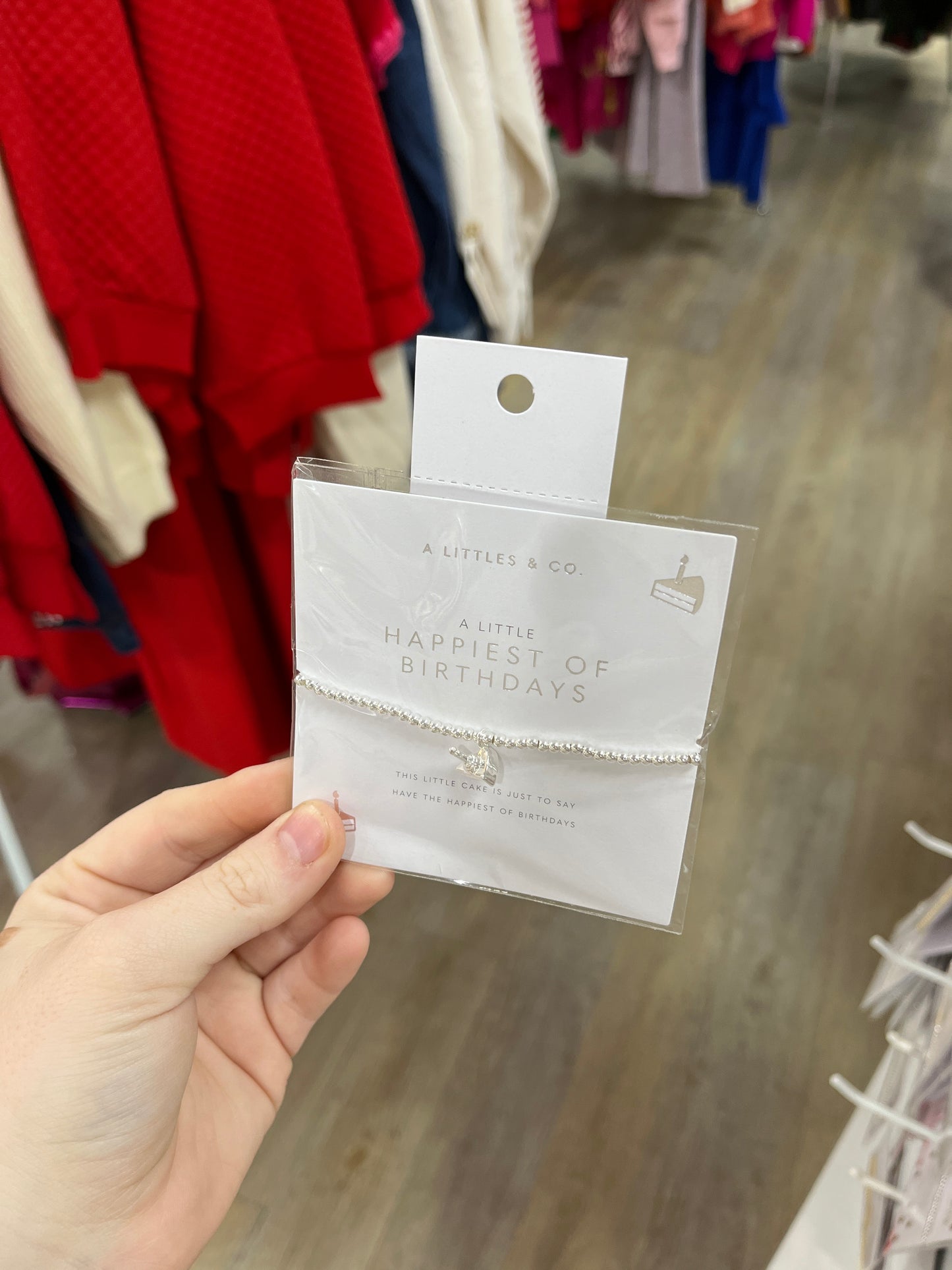 A LITTLE BRACELET - HAPPIEST OF BIRTHDAYS