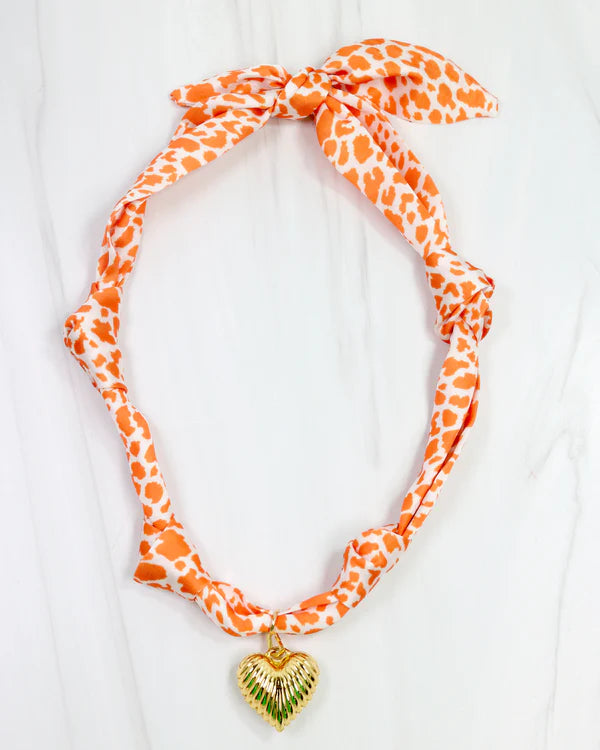 SERAFINA SCARF CHARM NECKLACE