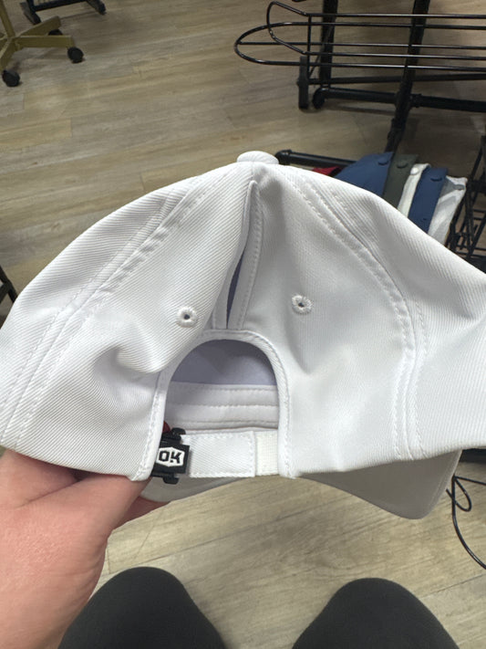 OKIE HAT - KINSEY PONYTAIL - WHITE