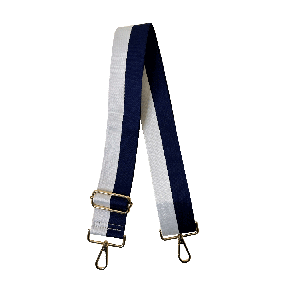 Two Color Printed Stripe Interchangeable Bag Strap