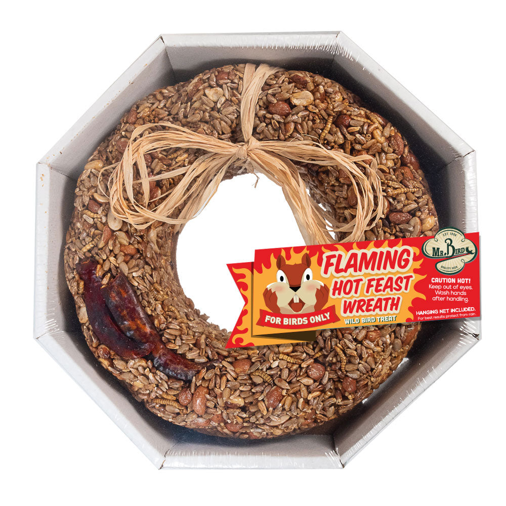 ALL SEASON FLAMING HOT WREATH