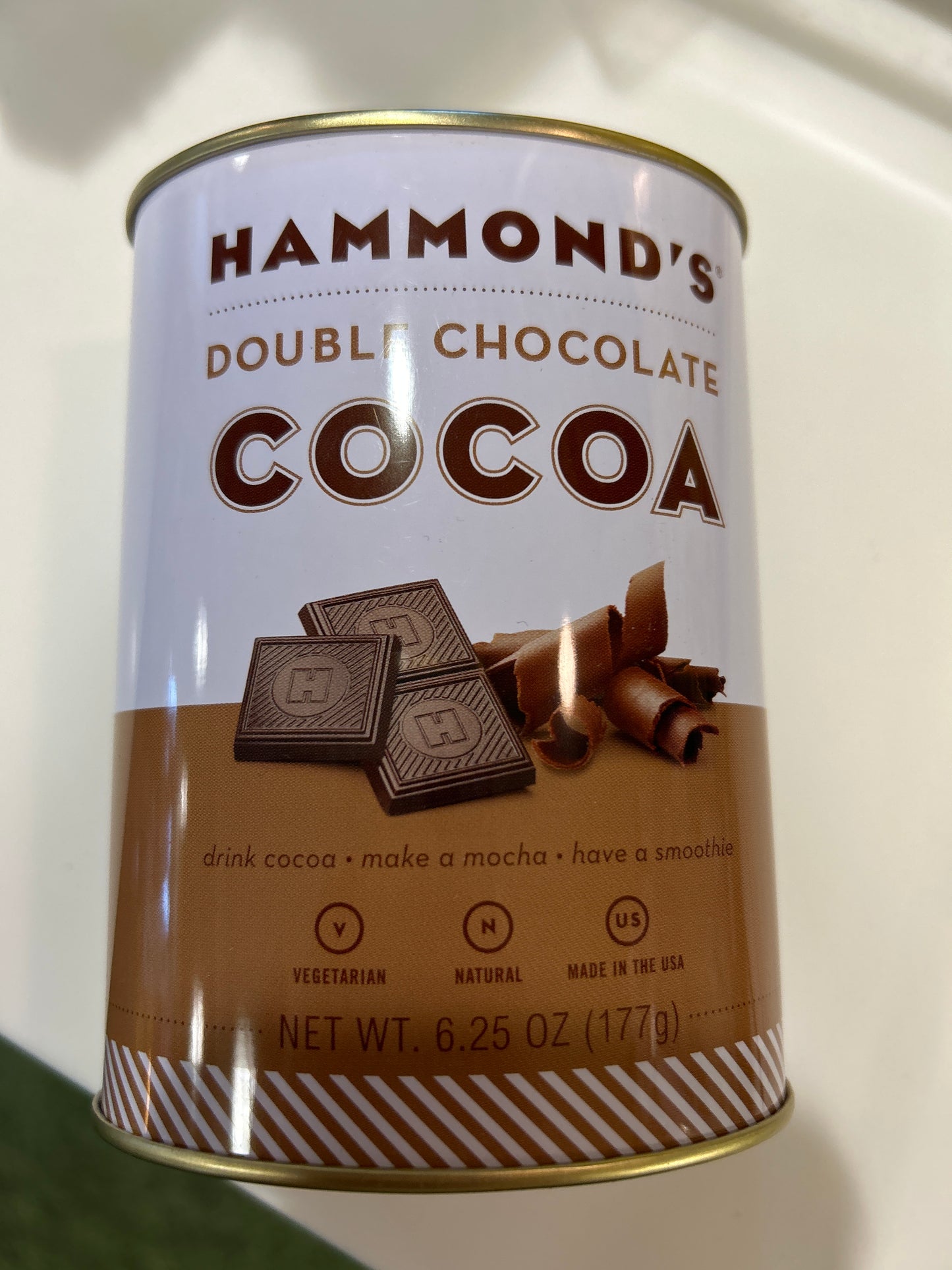 COCOA MIX TIN - DOUBLE CHOCOLATE