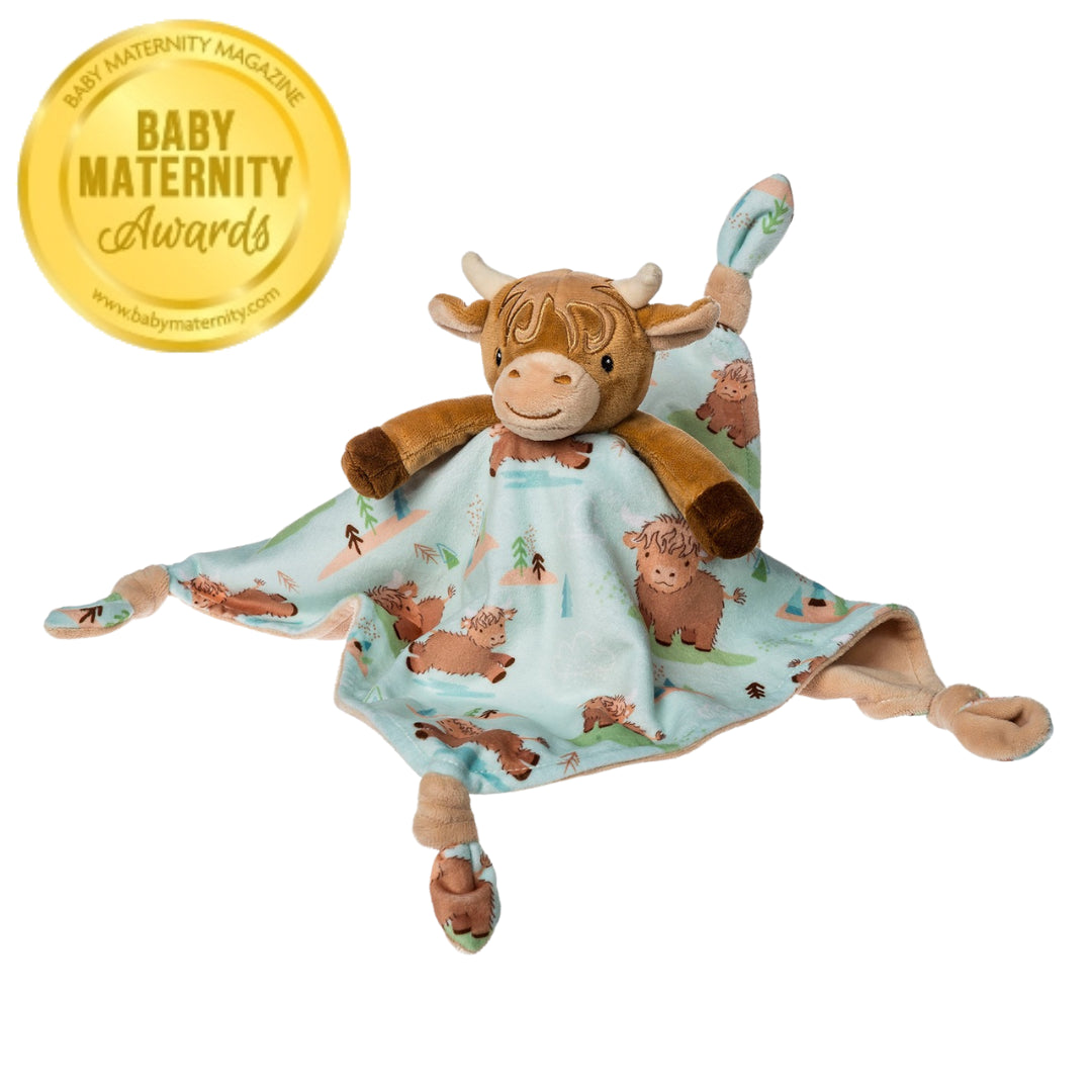 HETTY HIGHLAND COW CHARACTER BLANKET