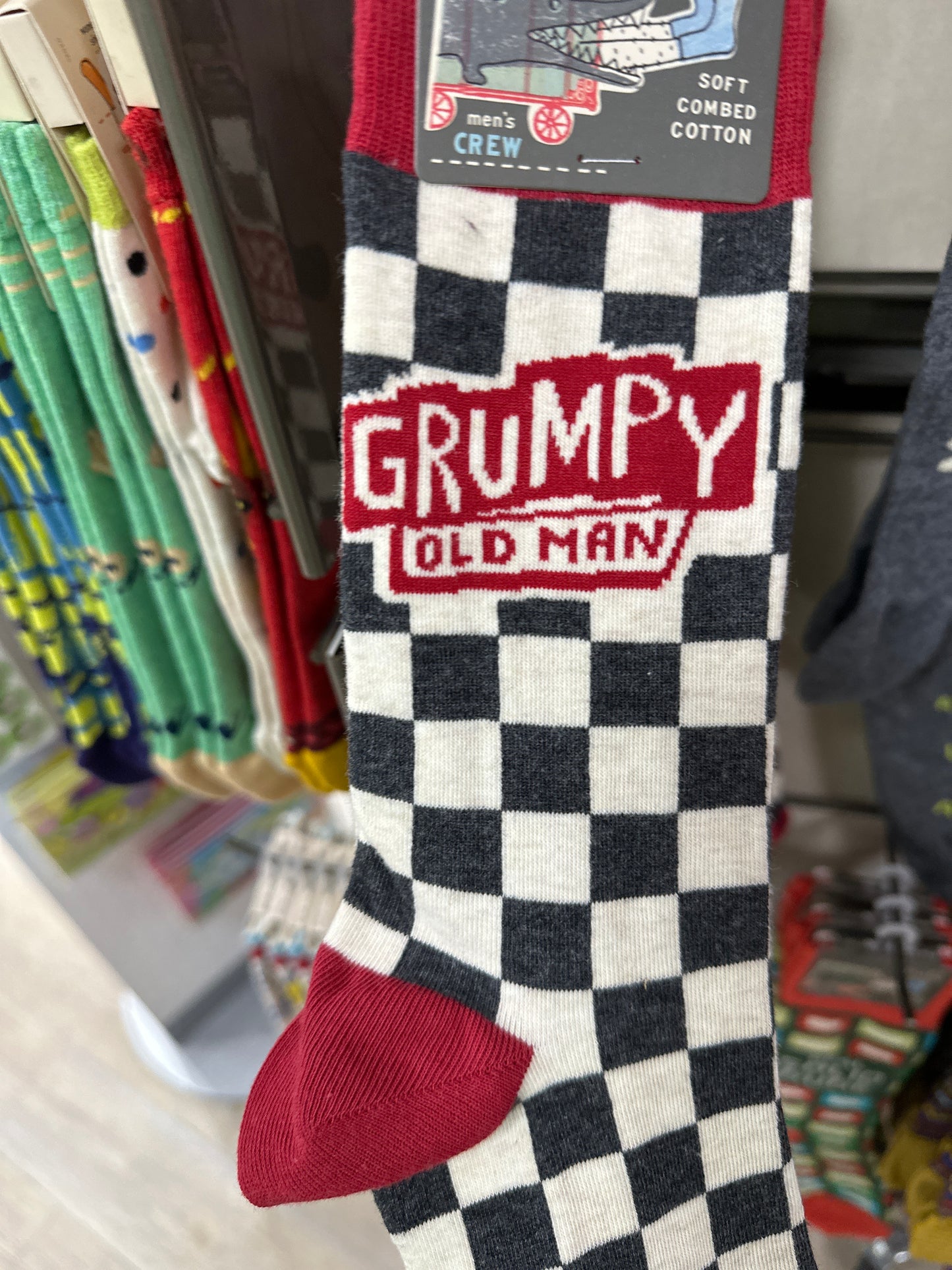MENS CREW SOCKS - GRUMPY OLD MAN