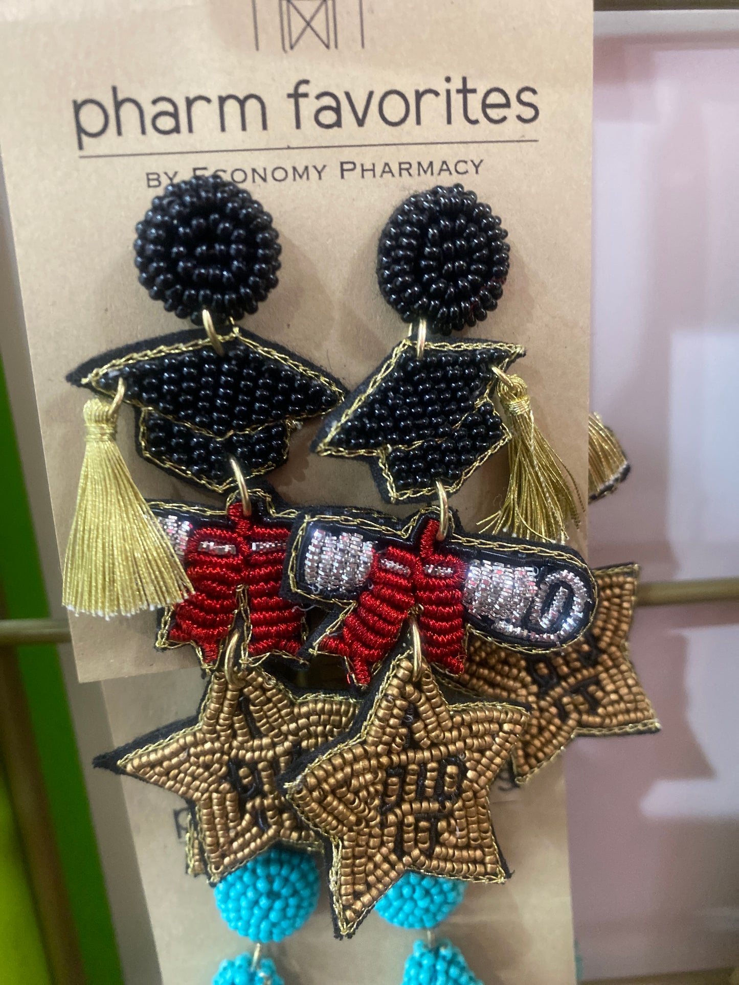 I DID IT GRADUATION EARRINGS