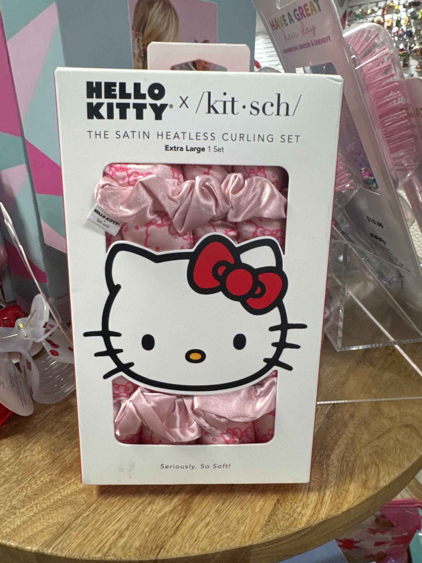 HELLO KITTY XL HEATLESS CURLING SET