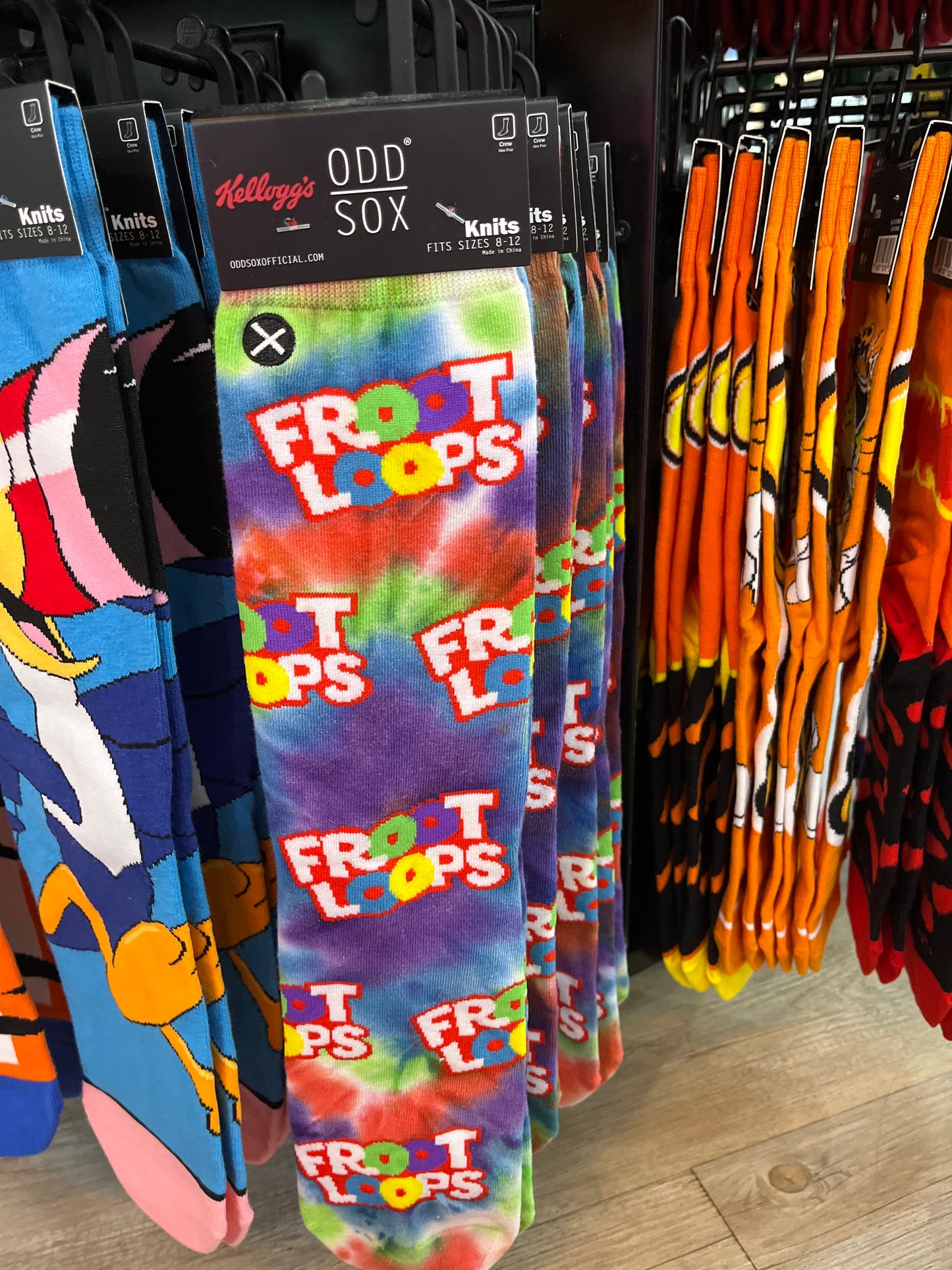 SOCKS - FROOT LOOPS TIE DYE