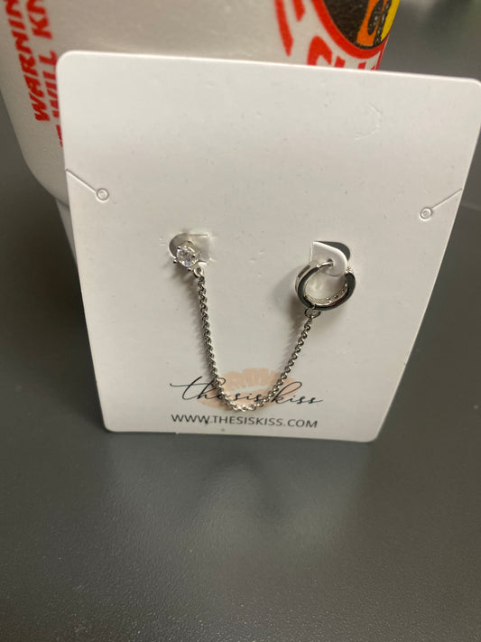 CAMERON HOOPS - SILVER