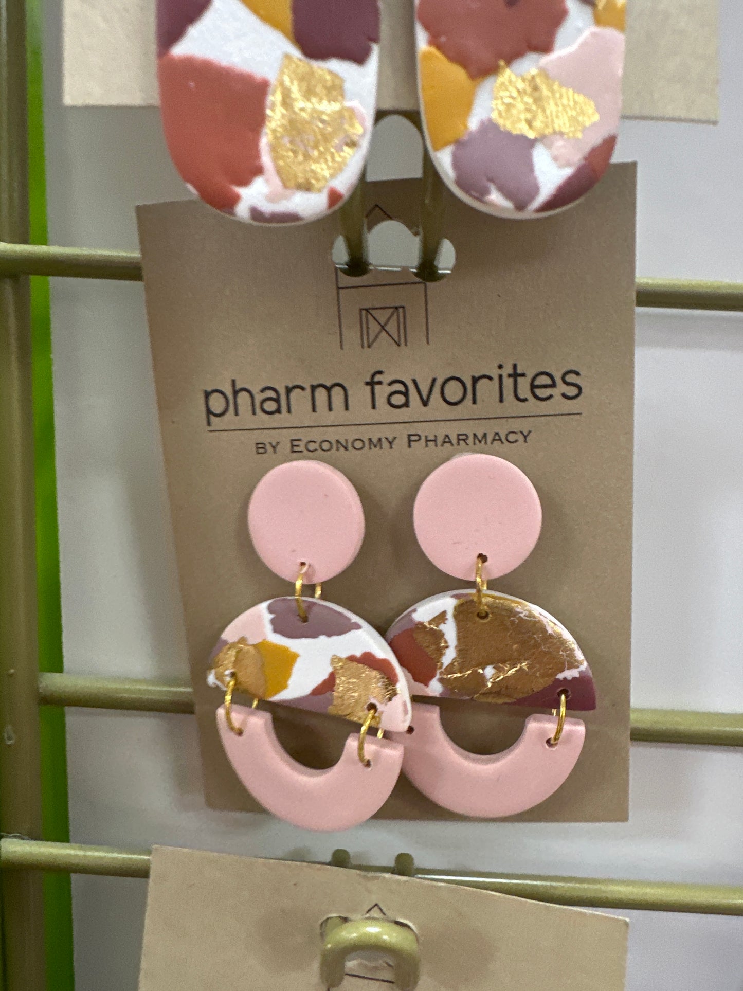 OKLAHOMA SUNRISE - MINI SCOOPS EARRINGS