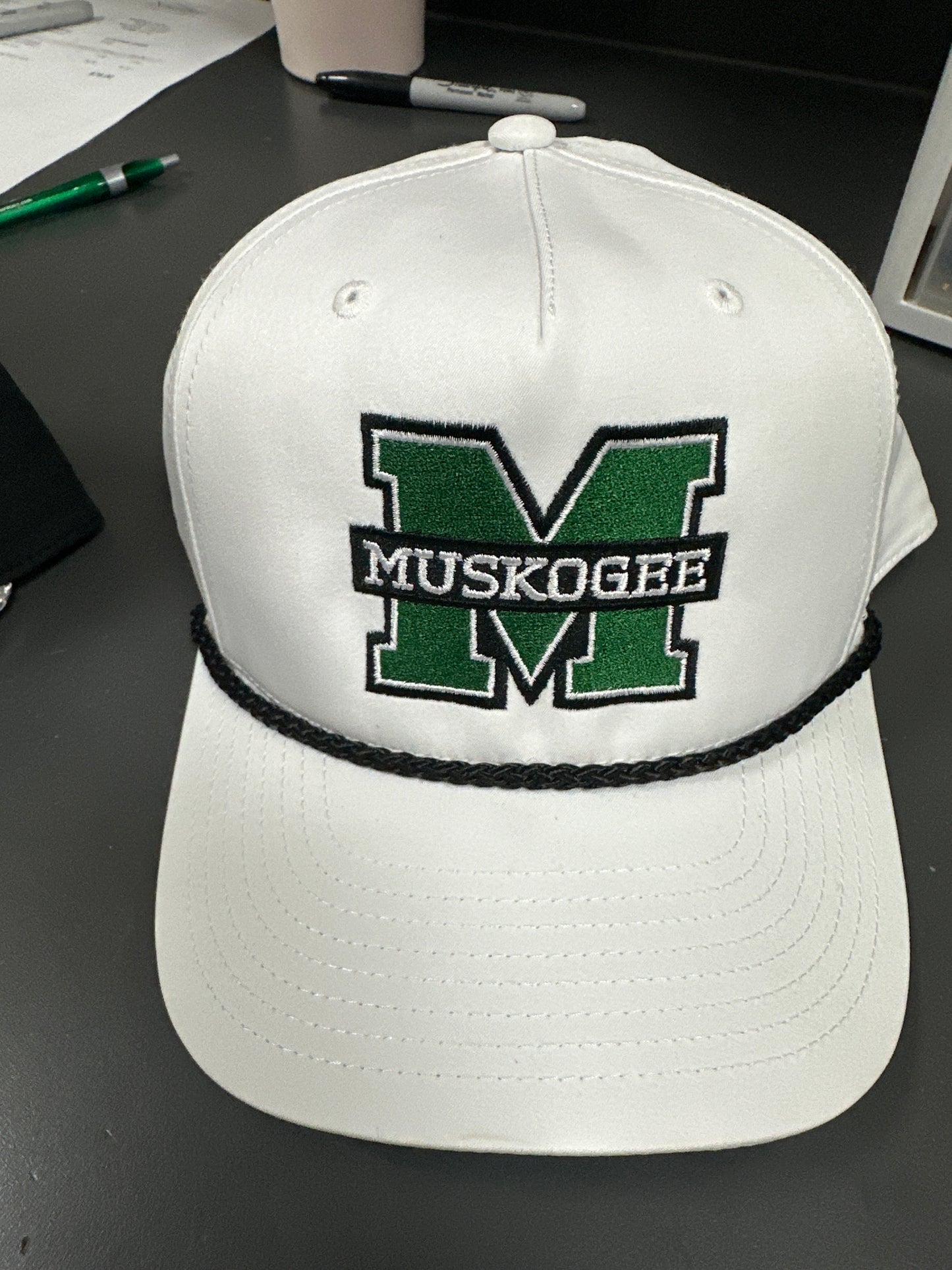 MUSKOGEE EMBROIDERED ROPE HATS