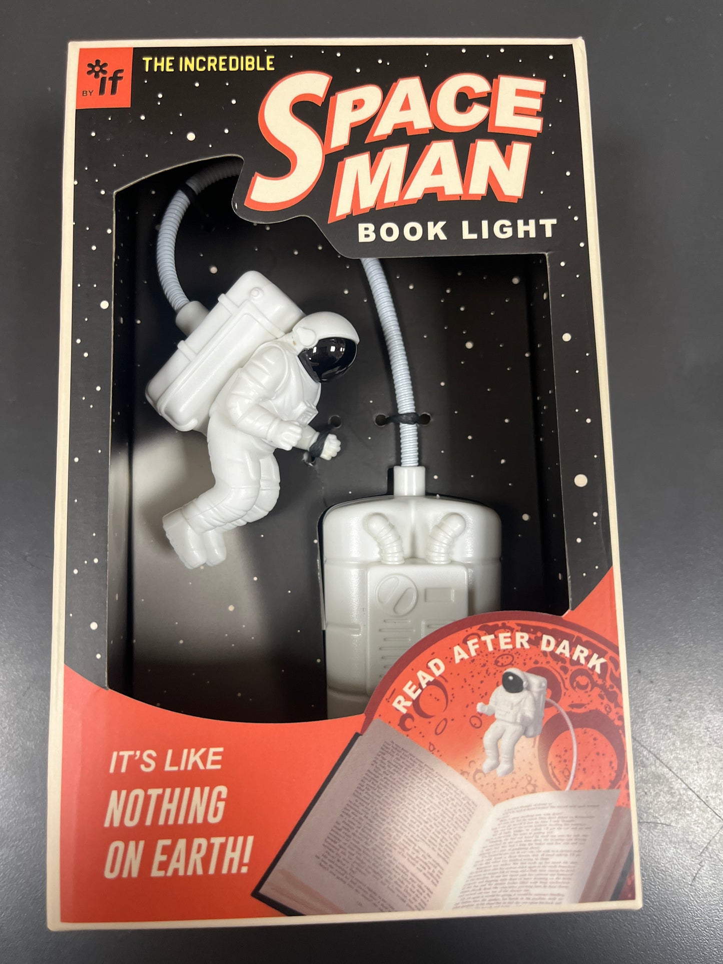 THE INCREDIBLE SPACE MAN BOOK LIGHT