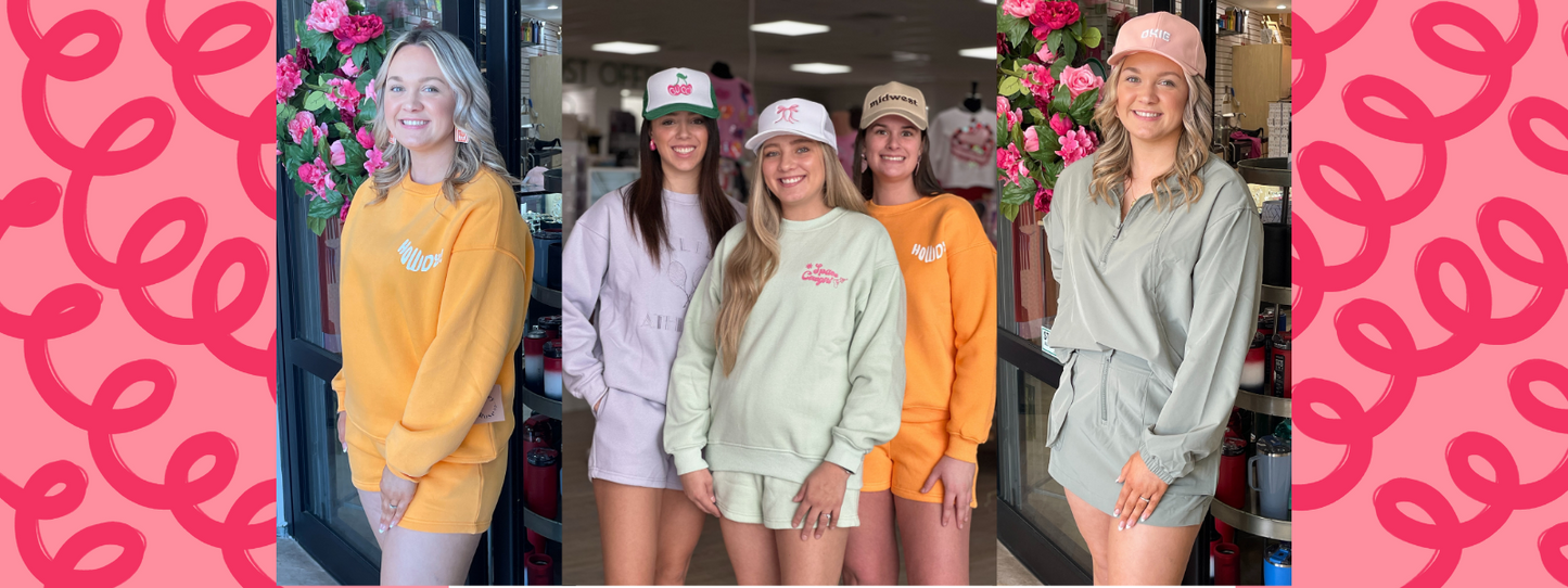 Pumpkin Patch Quarter Zip Tunic Sweatshirt
