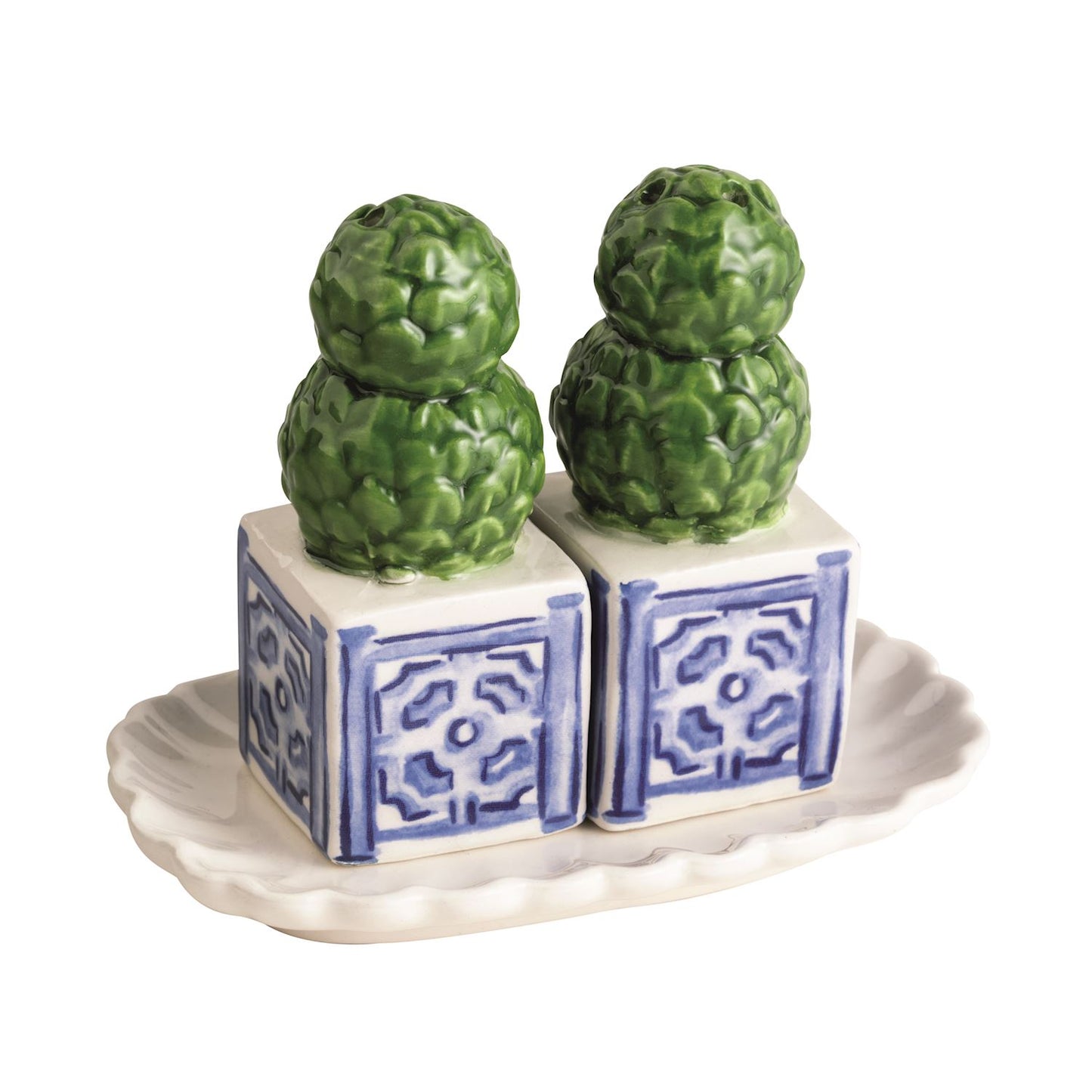 TOPIARY SALT & PEPPER SET