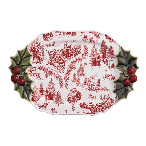 HOLLY SERVING PLATTER