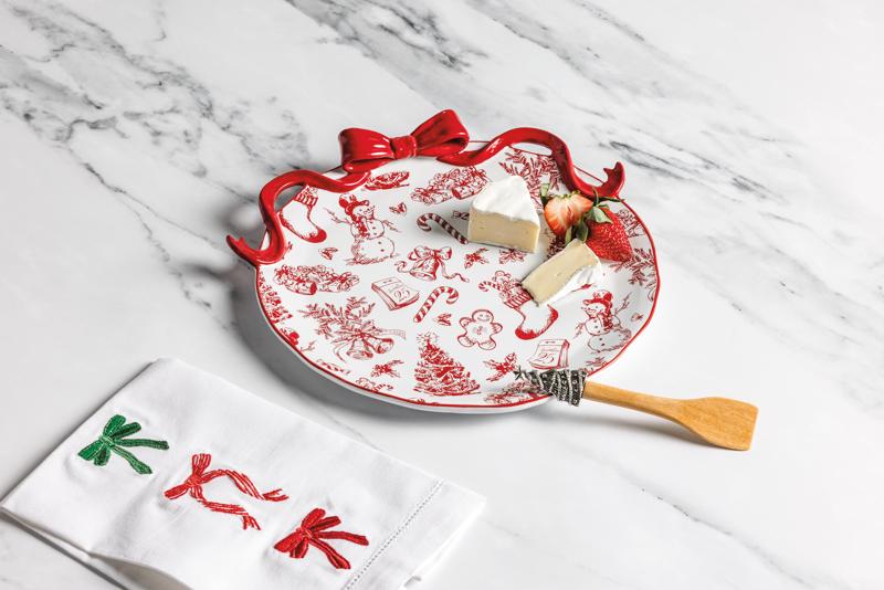 BOW COOKIE PLATE