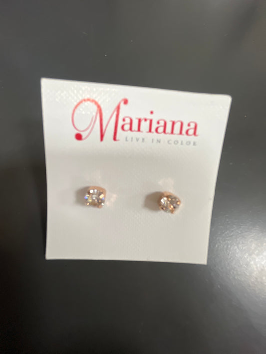 MARIANA - EARRINGS - ROSE GOLD SMALL STUD