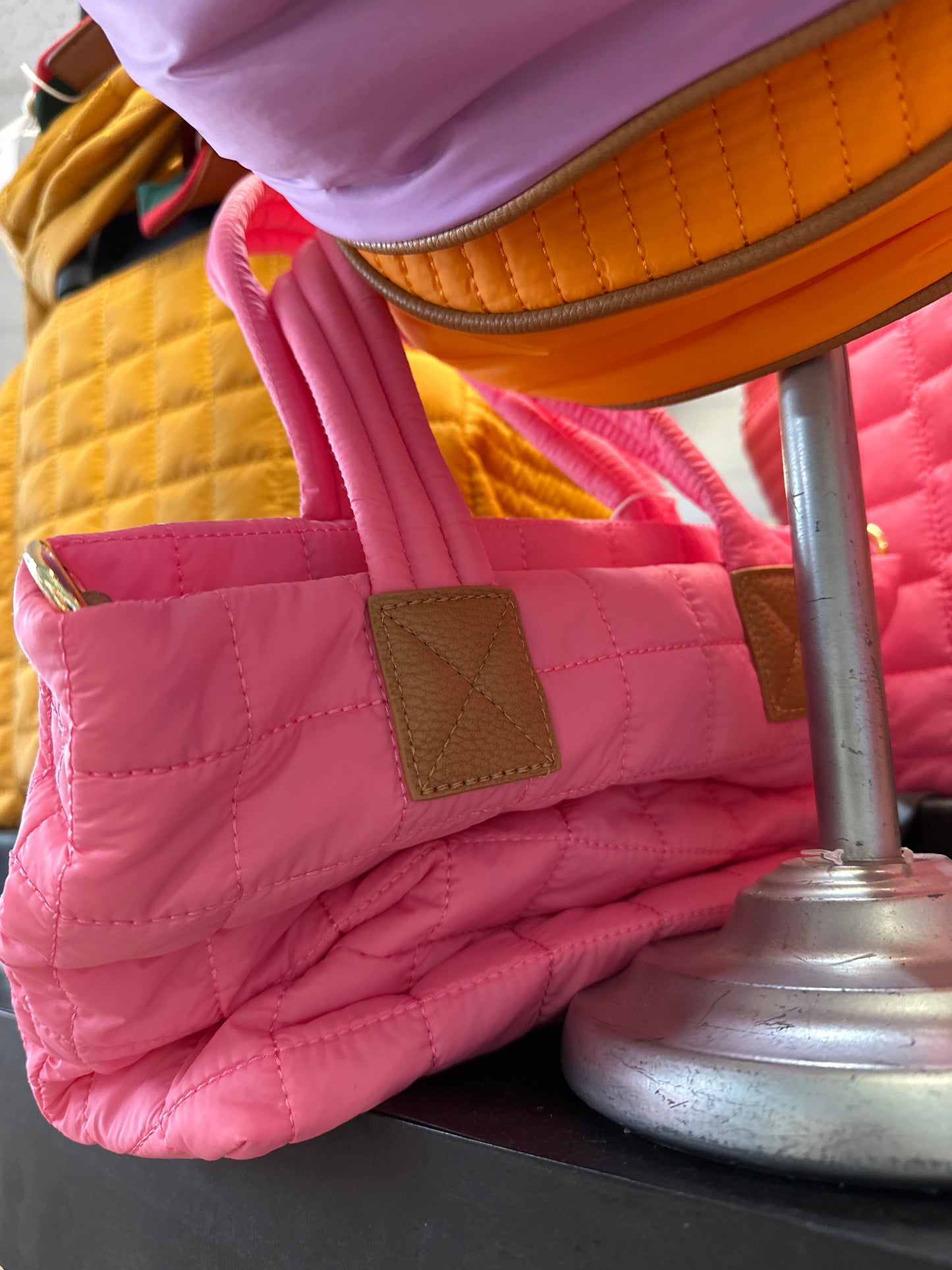EZRA MINI TOTE CROSSBODY - PINK