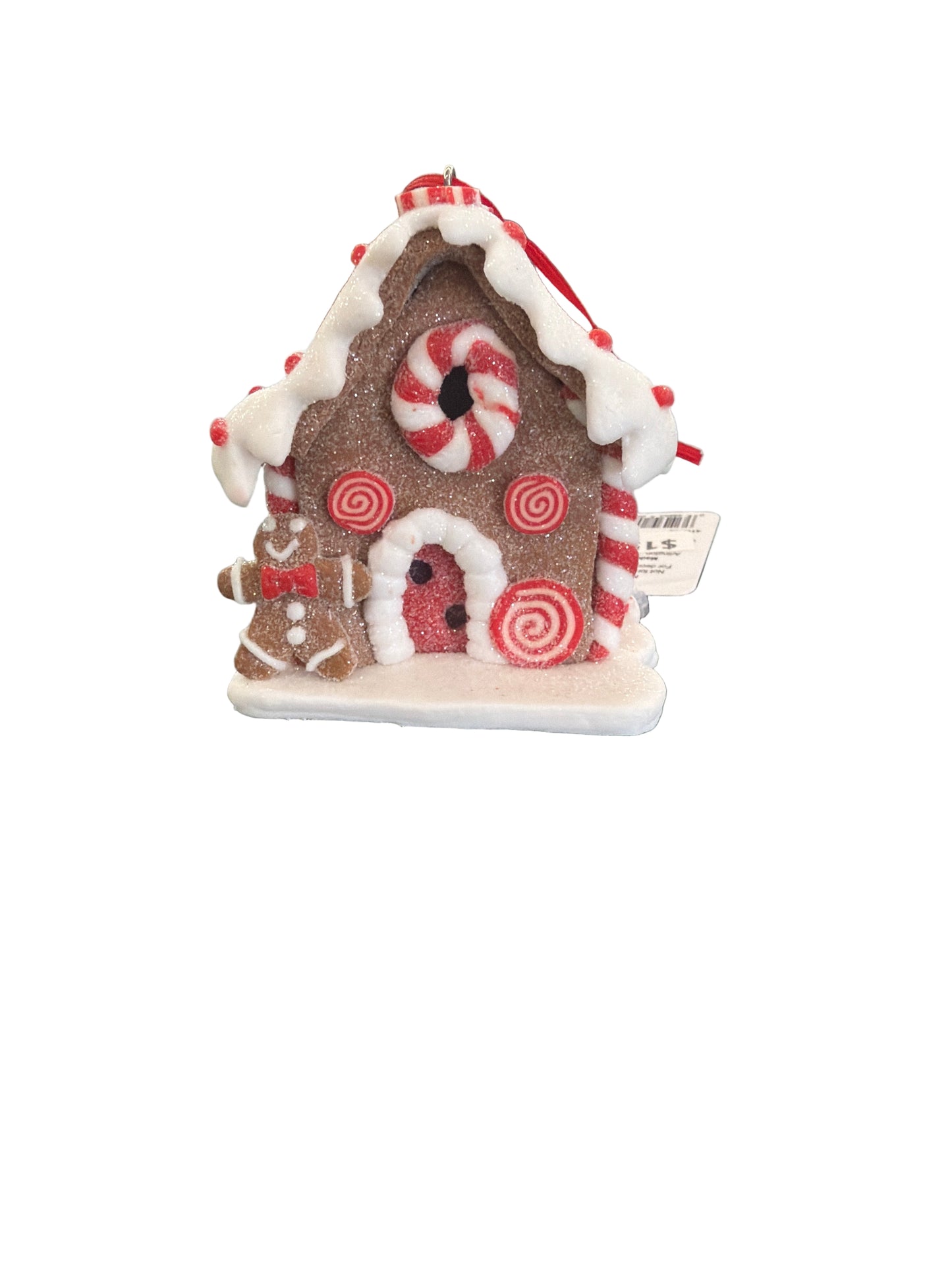 RAZ ORNAMENT-LIGHT UP GINGERBREAD HOUSE