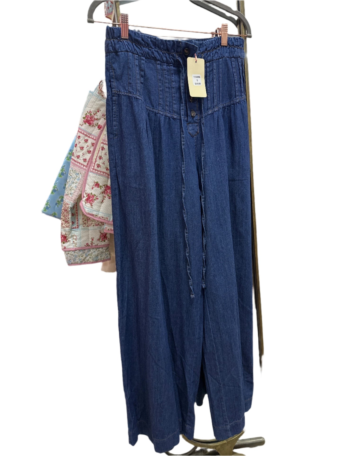 DARK DENIM PANTS