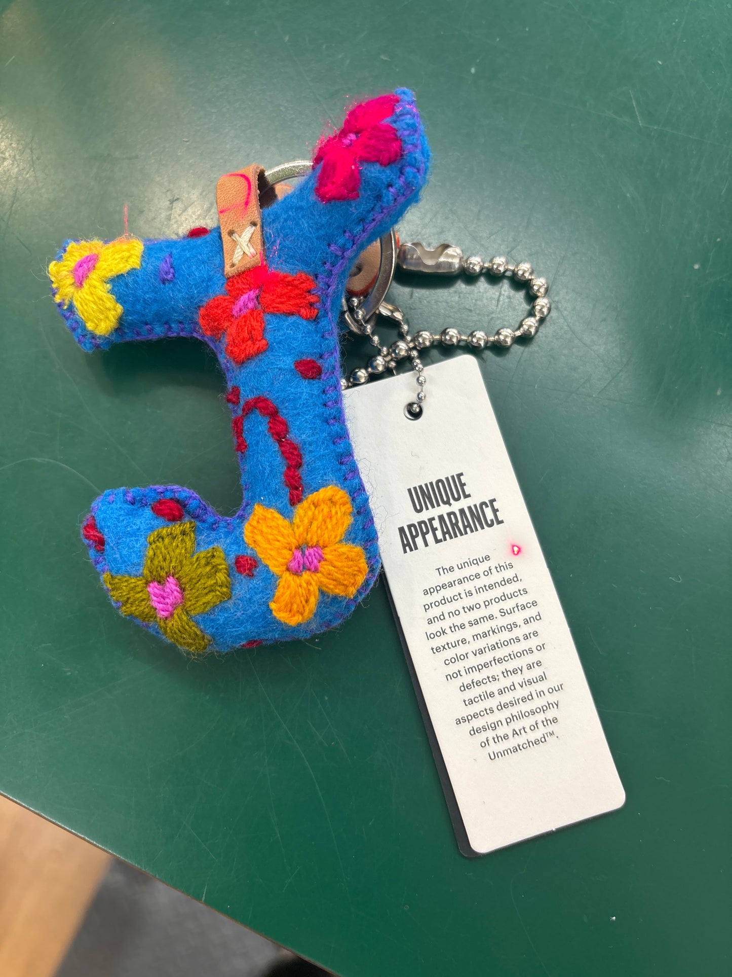 FELT CHARM - J