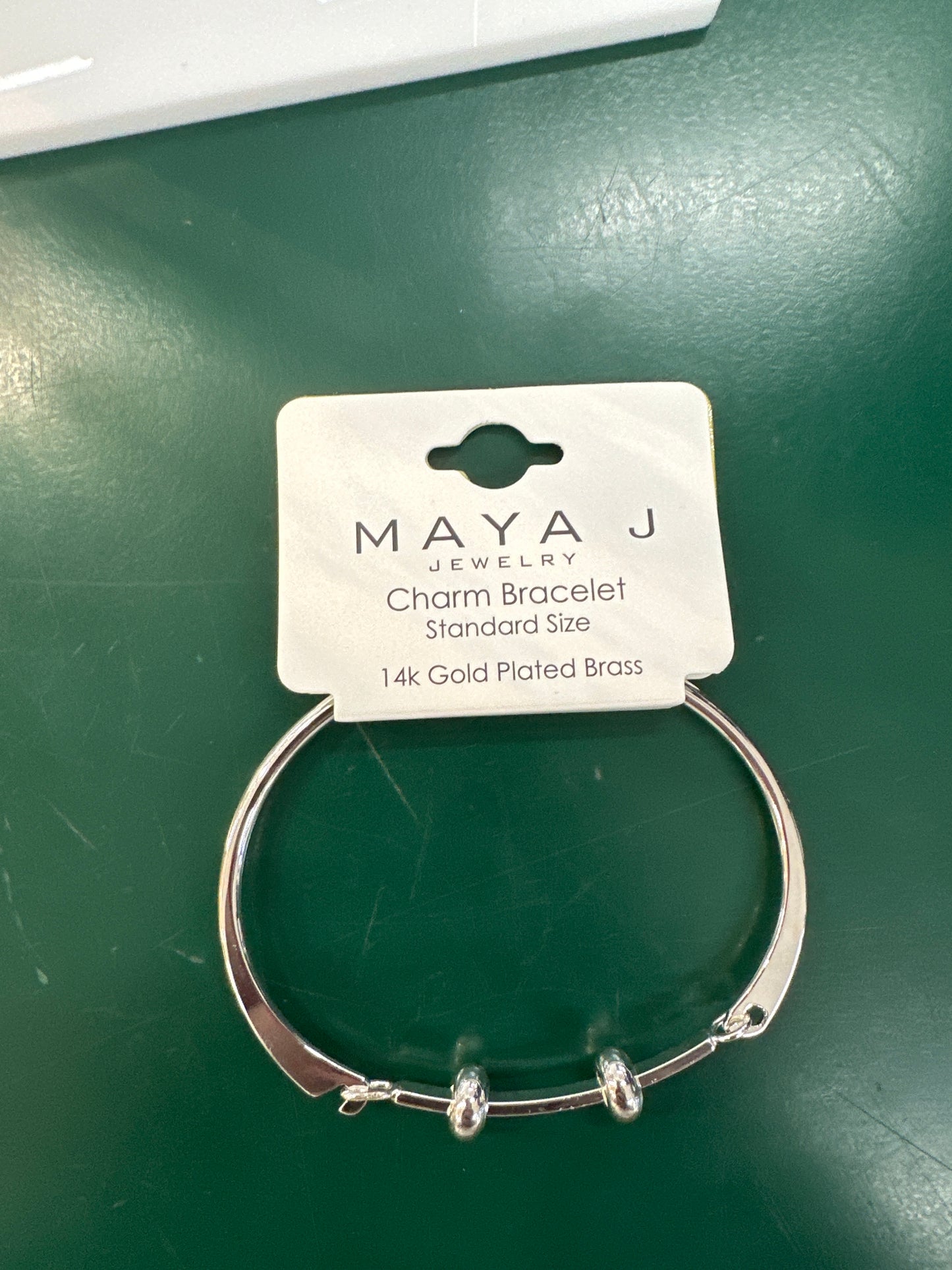 CHARM BRACELET - SILVER - STANDARD SIZE