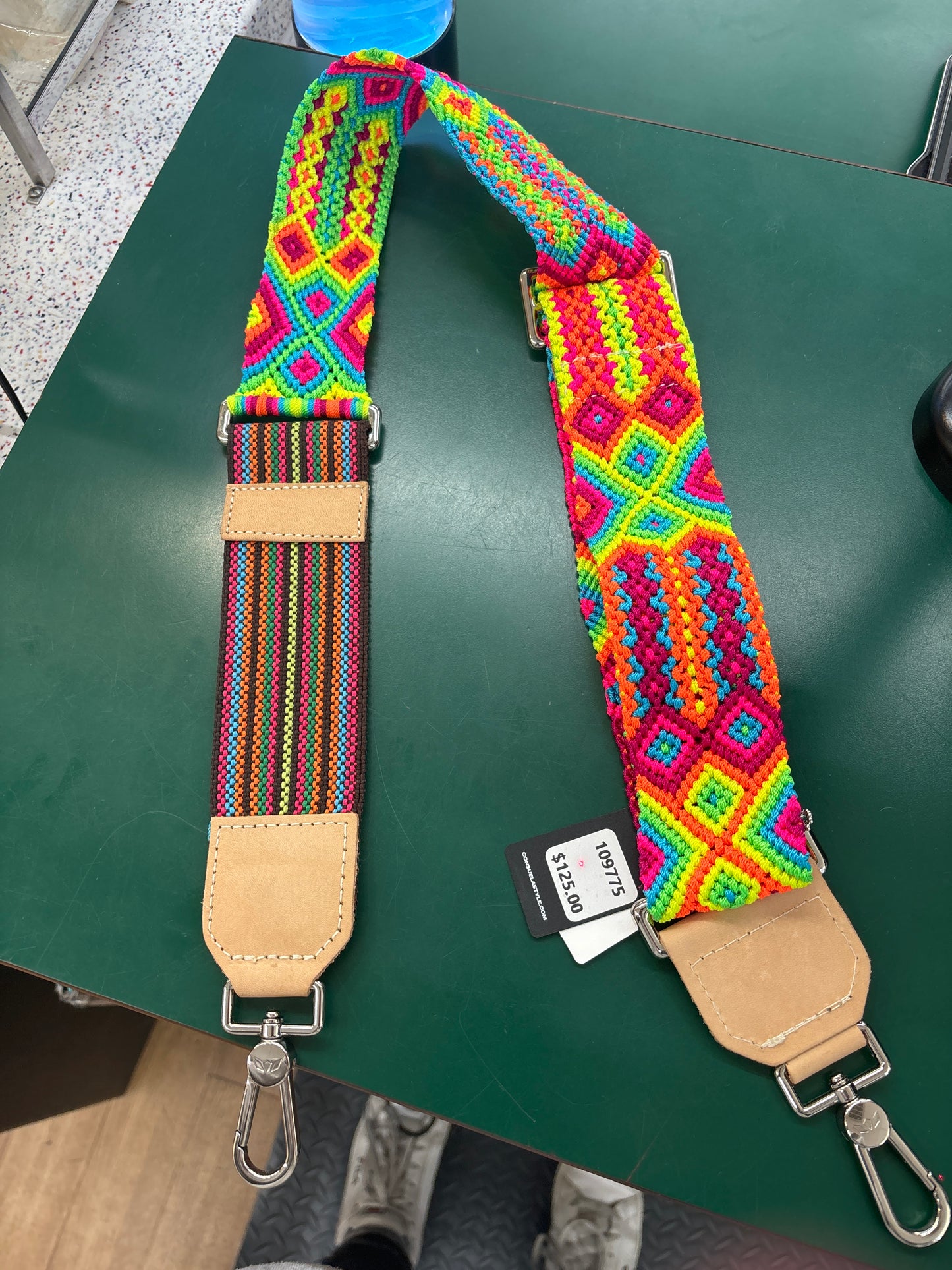 CROSSBODY WOVEN STRAP - MAI TAI