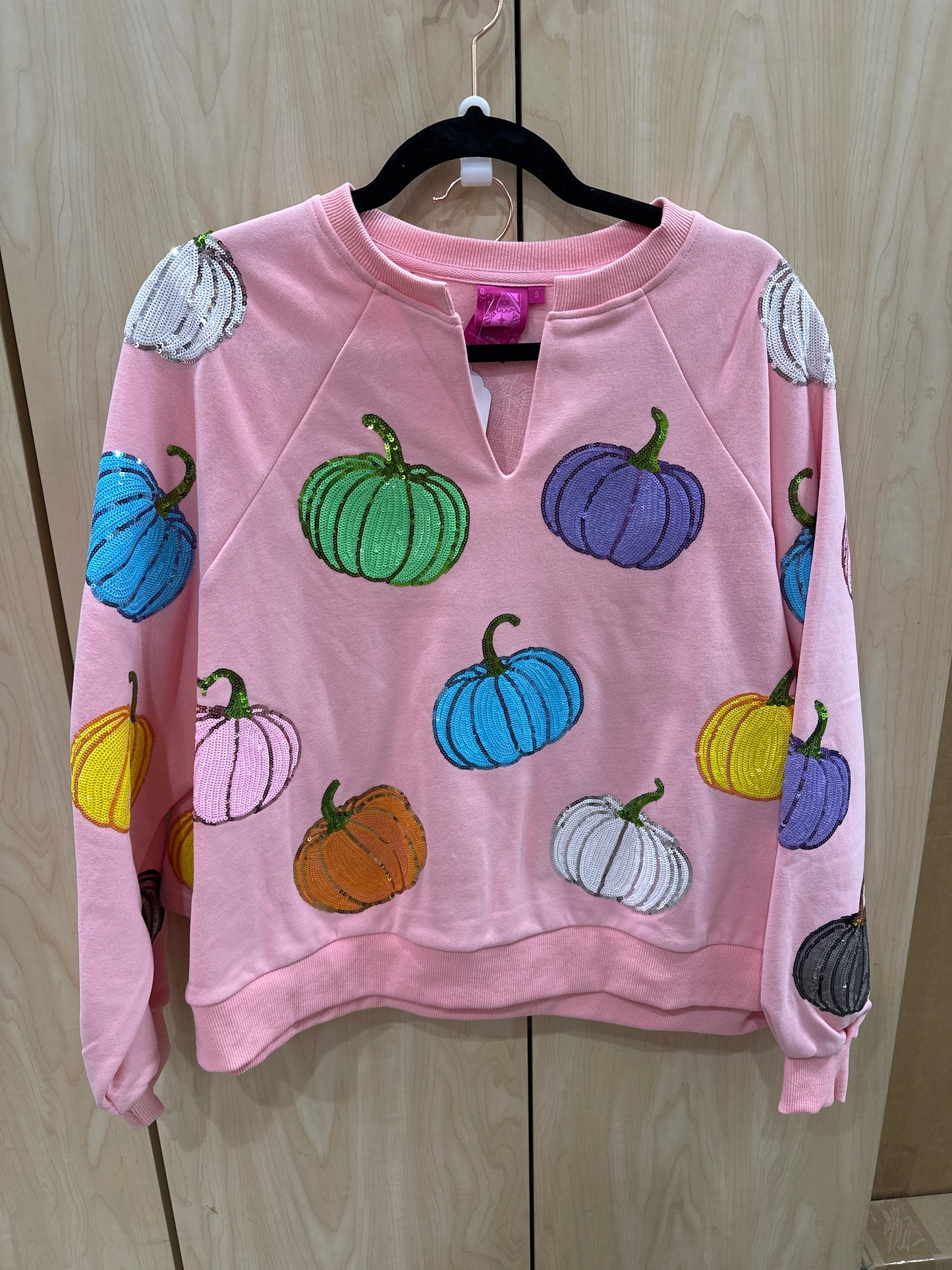 Pink Pumpkin Sweatshirt 2PC Set