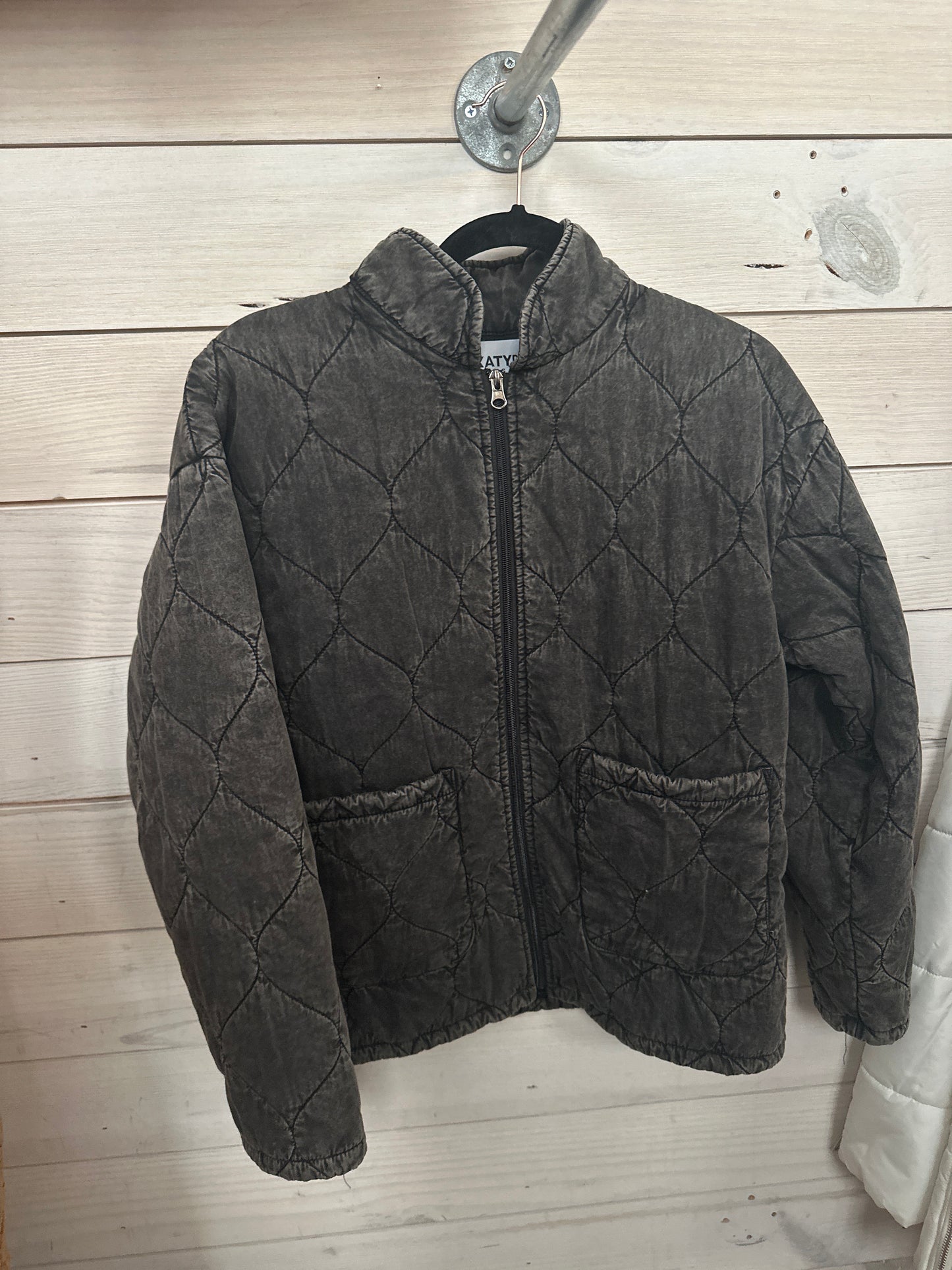 QUILTED JACKET - BLACK