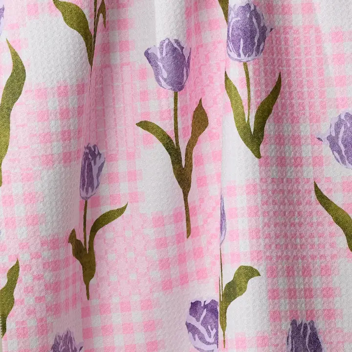GEOMETRY TEA TOWEL - FLORALS