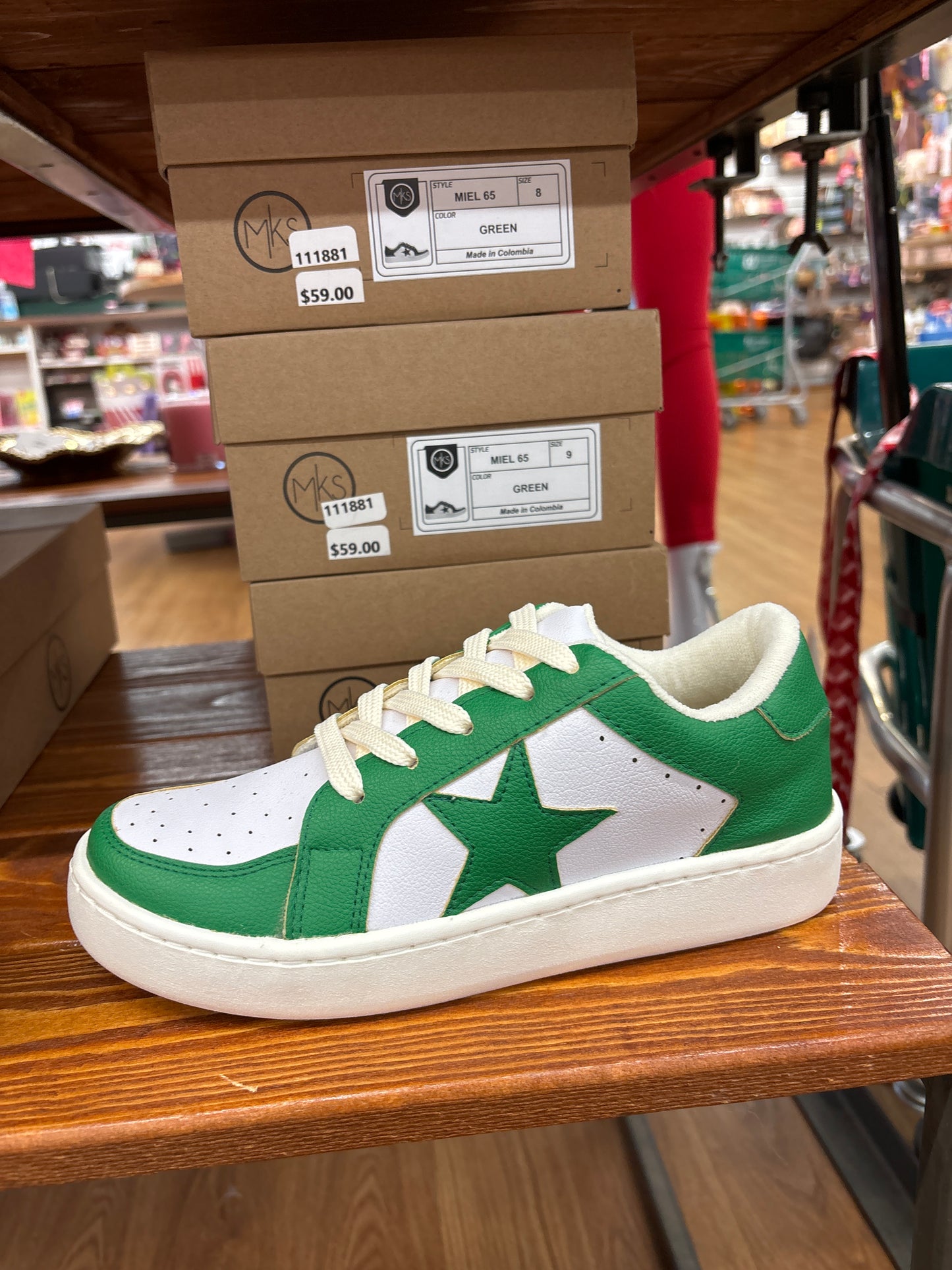 MEL 65 SNEAKERS - GREEN - Pharm Favorites by Economy Pharmacy