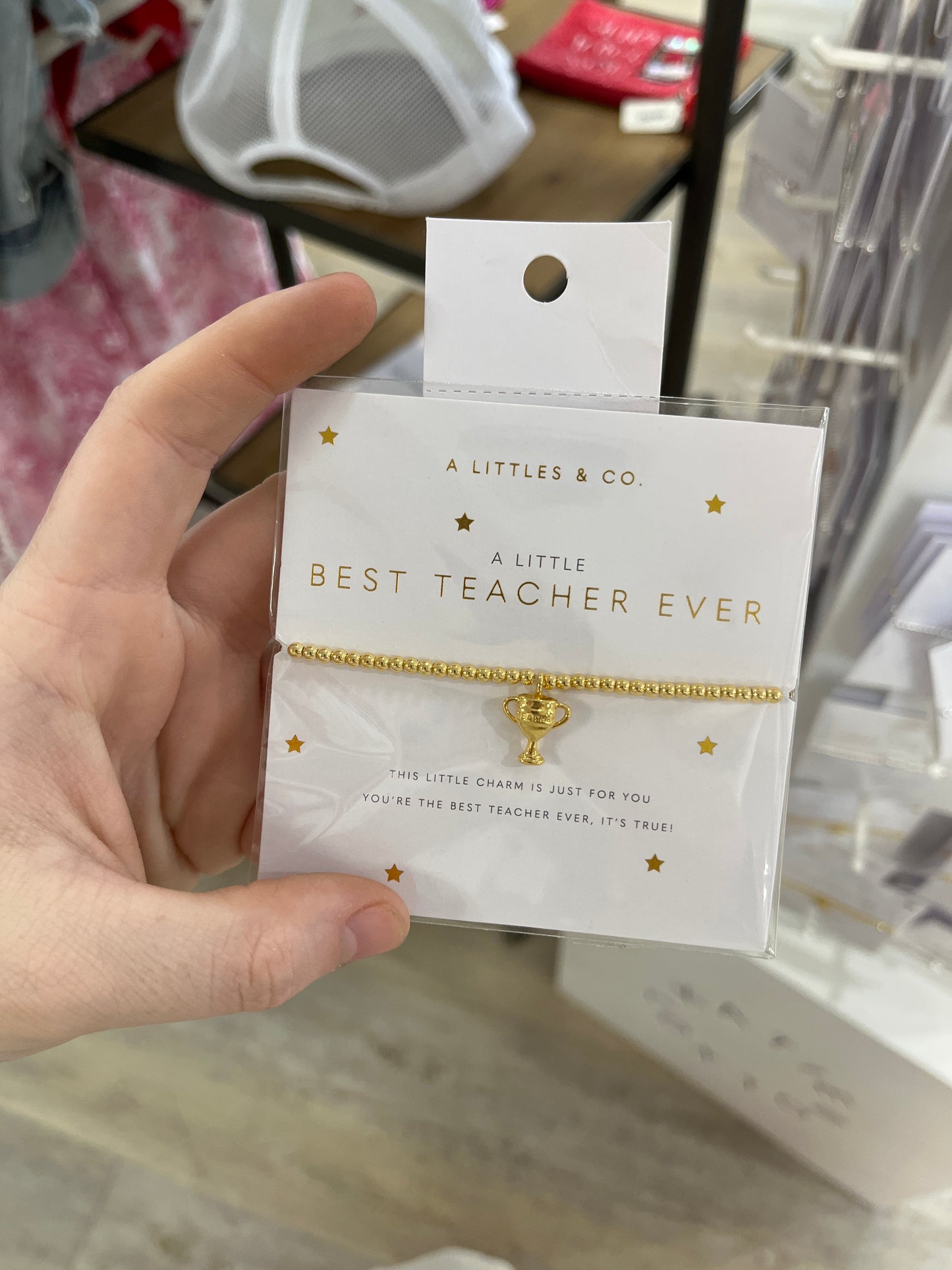 A LITTLE BRACELET - BEST TEACHER EVER