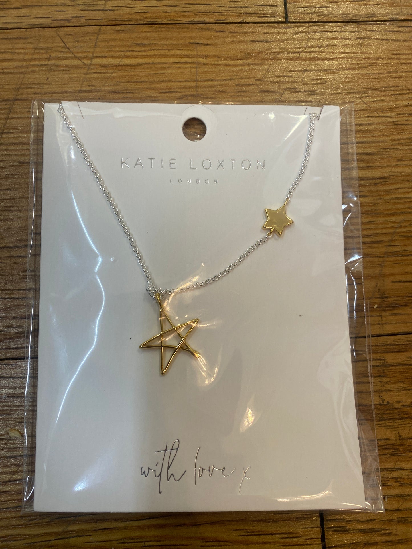 FLORRIE-GOLD-STAR NECKLACE