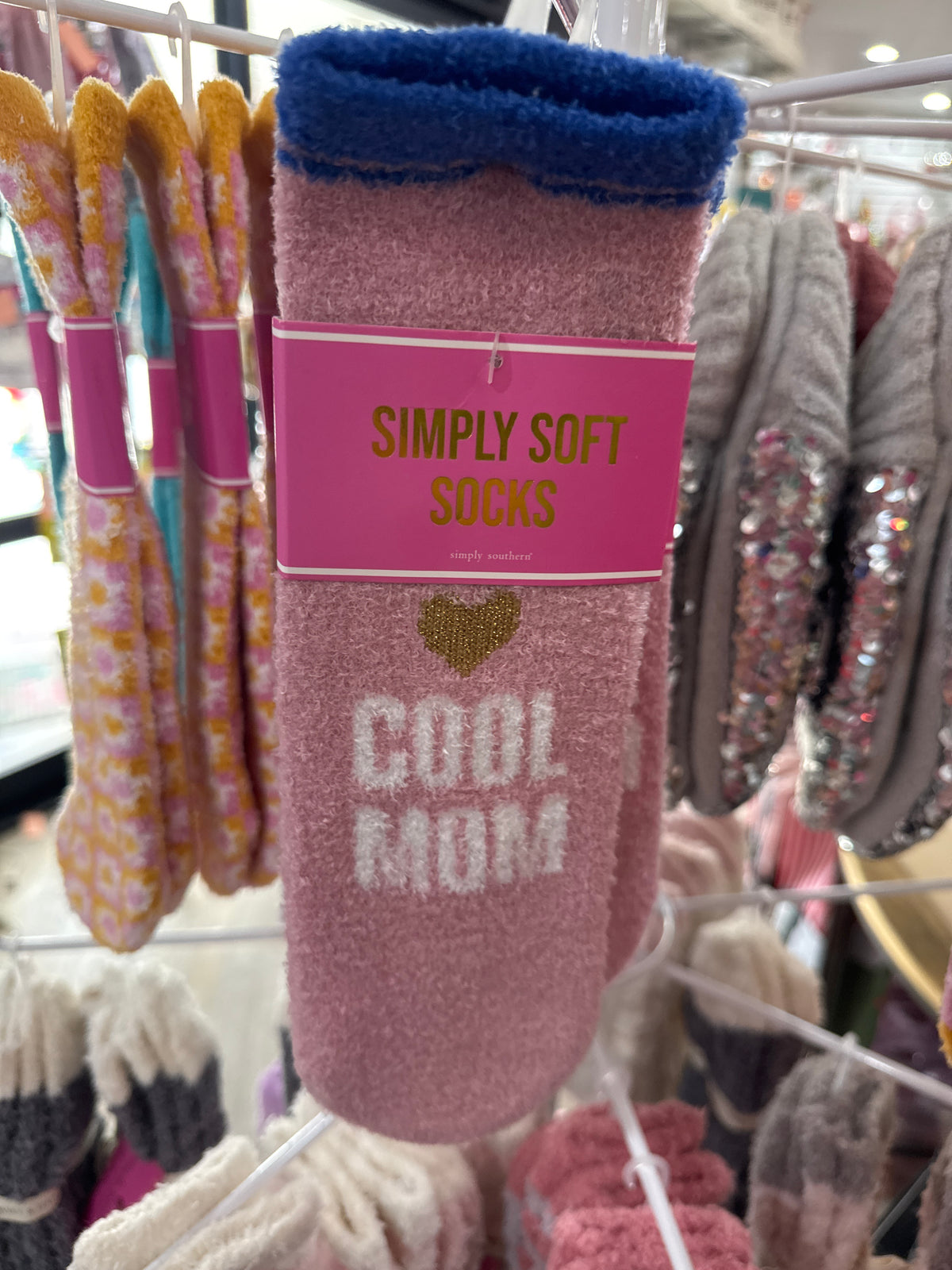 FUZZY SOCKS - COOL MOM - Pharm Favorites by Economy Pharmacy