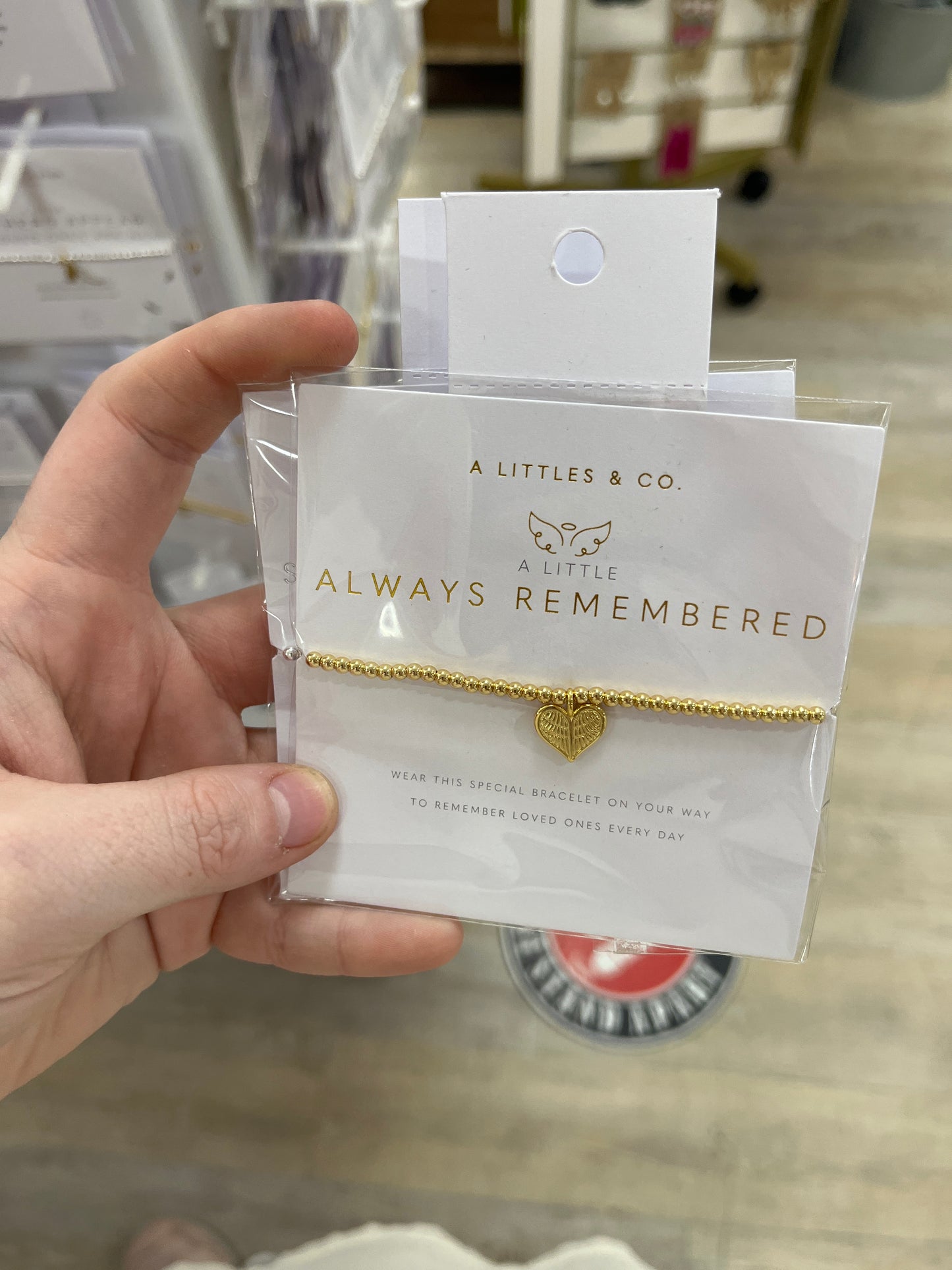 A LITTLE ALWAYS REMEMBERED BRACELET