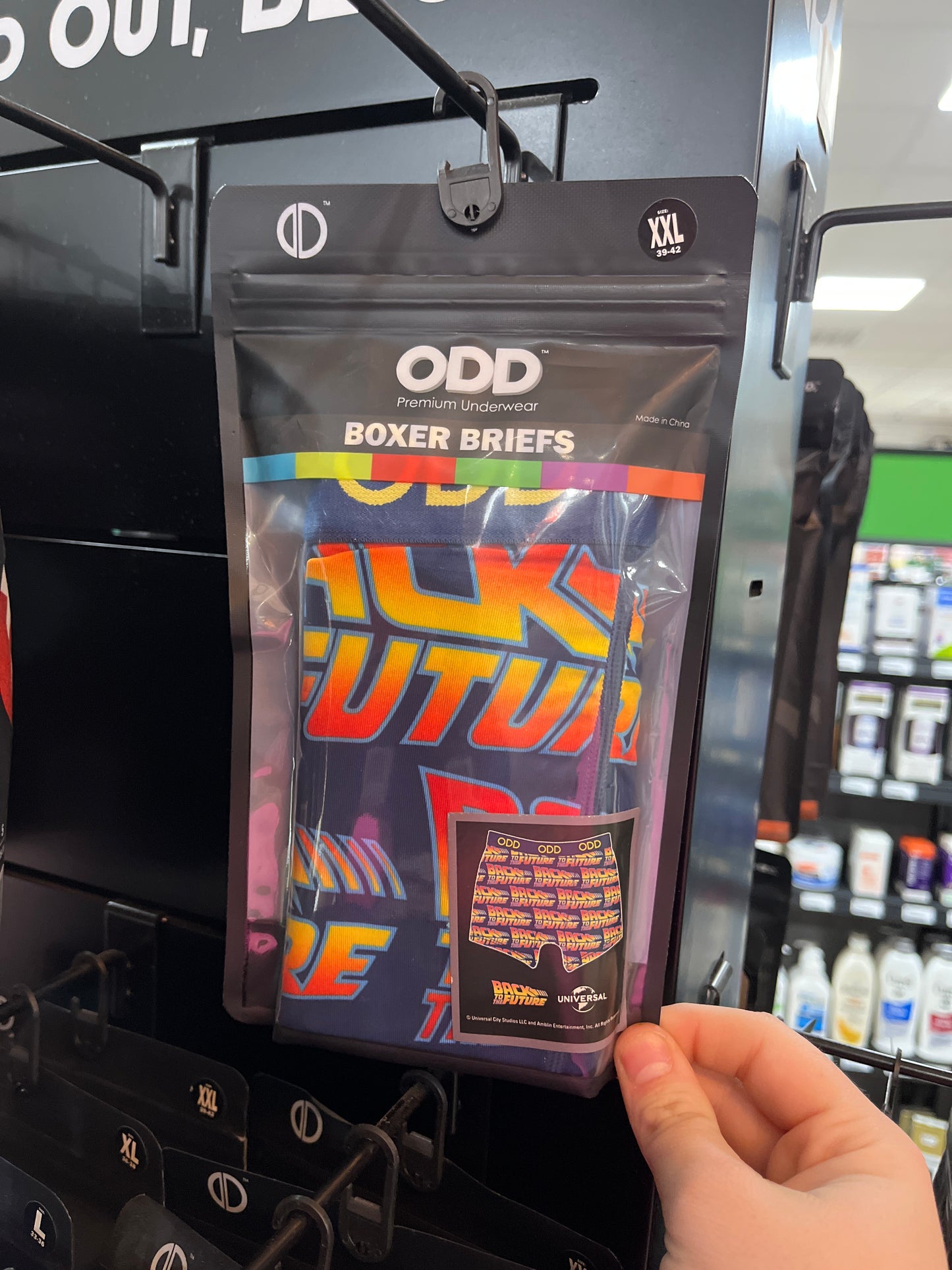 BOXER BRIEFS - BACK TO THE FUTURE - XXL