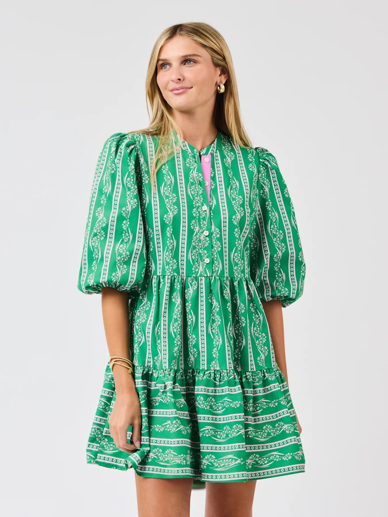 RILEY MINI DRESS - GARDEN LACE