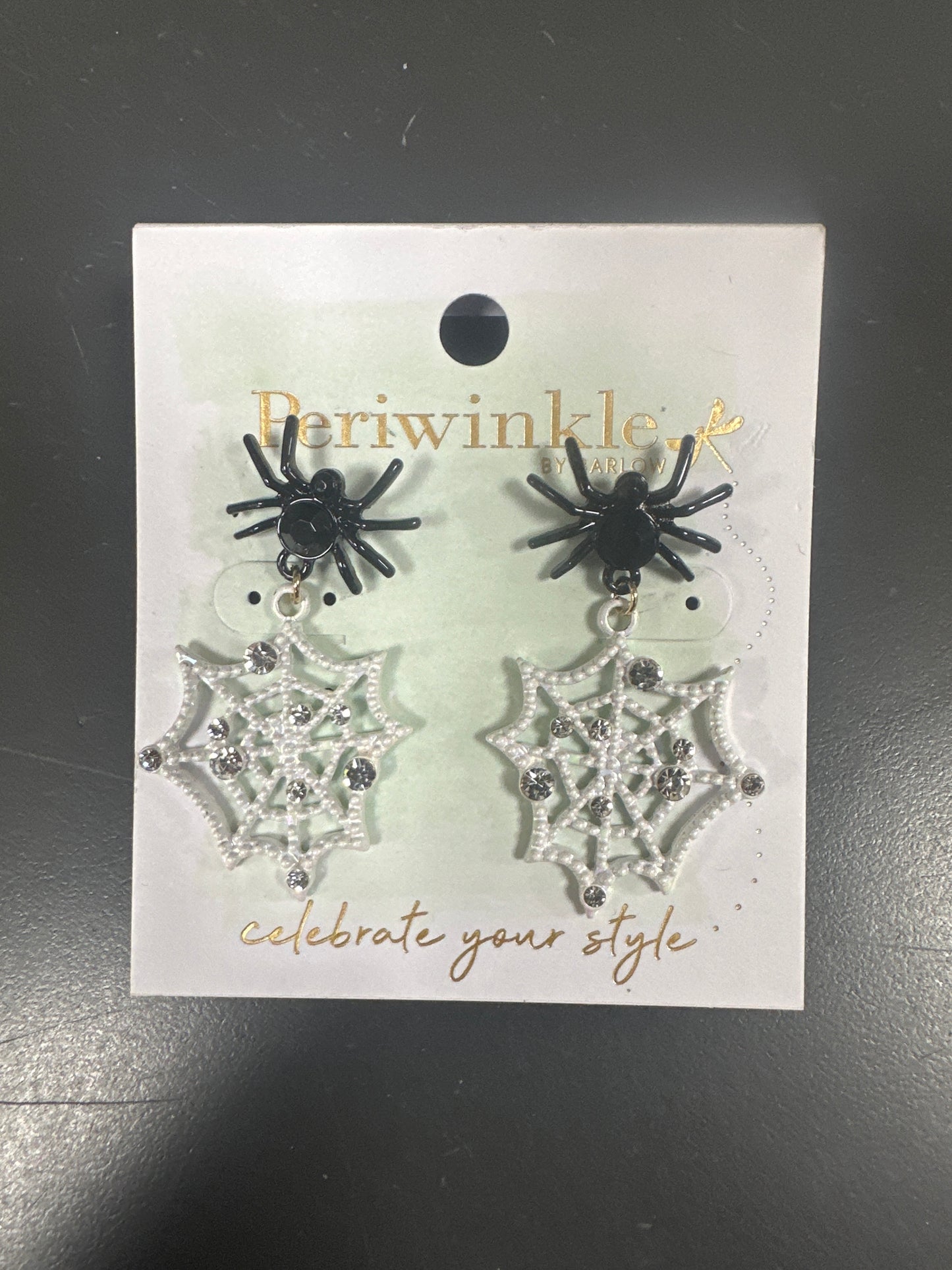 PERIWINKLE HALLOWEEN EARRINGS