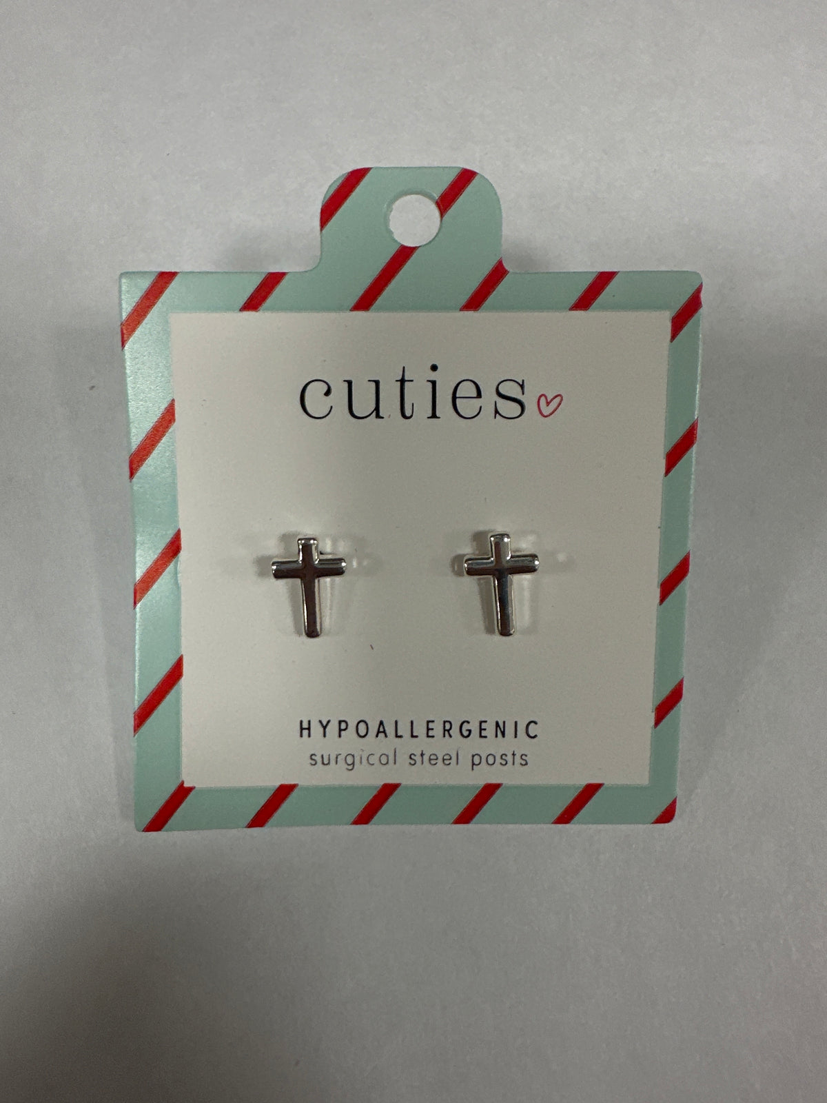 CLASSIC SILVER CROSSES EARRINGS