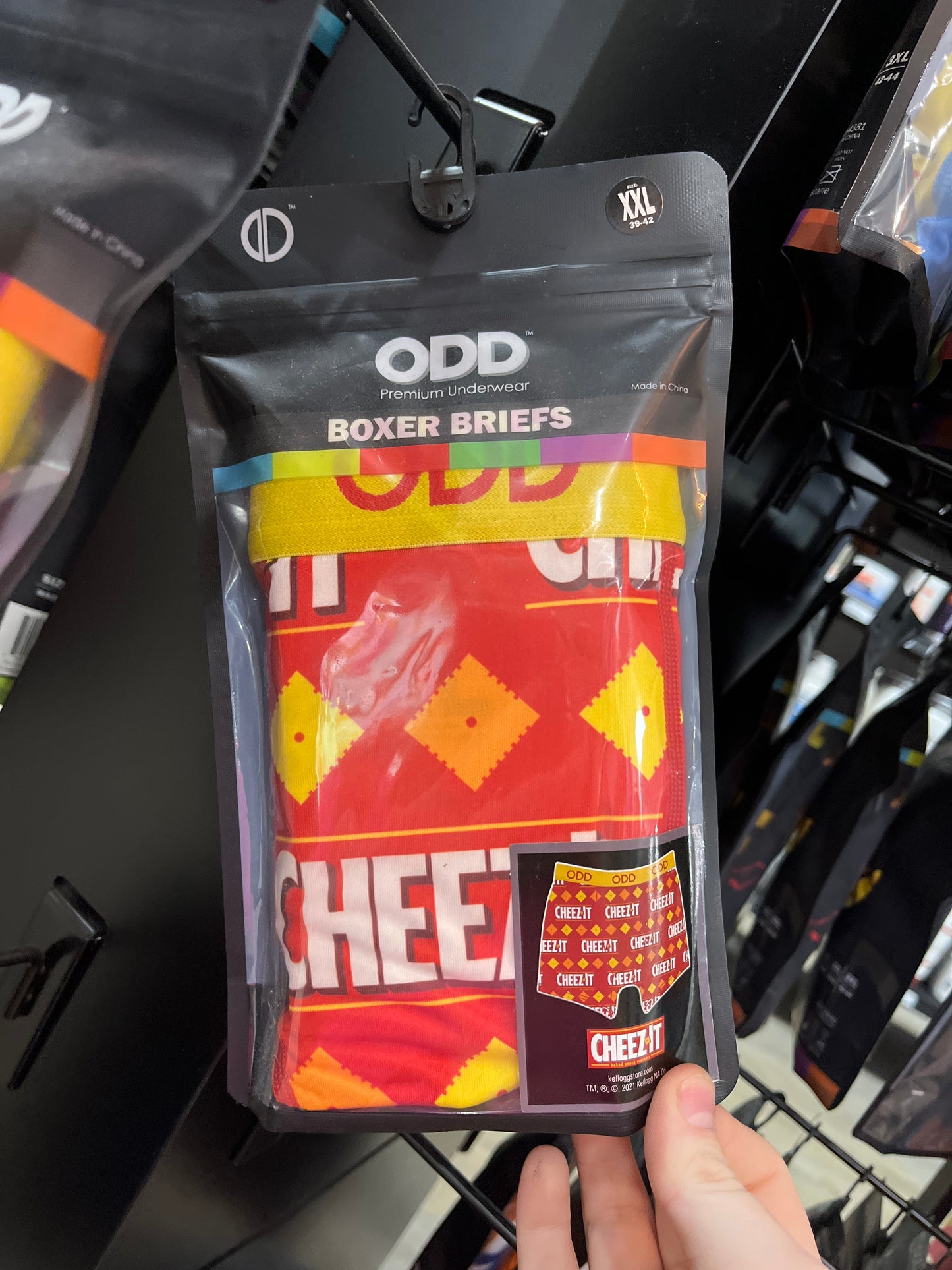 BOXER BRIEFS - CHEEZ IT - XXL